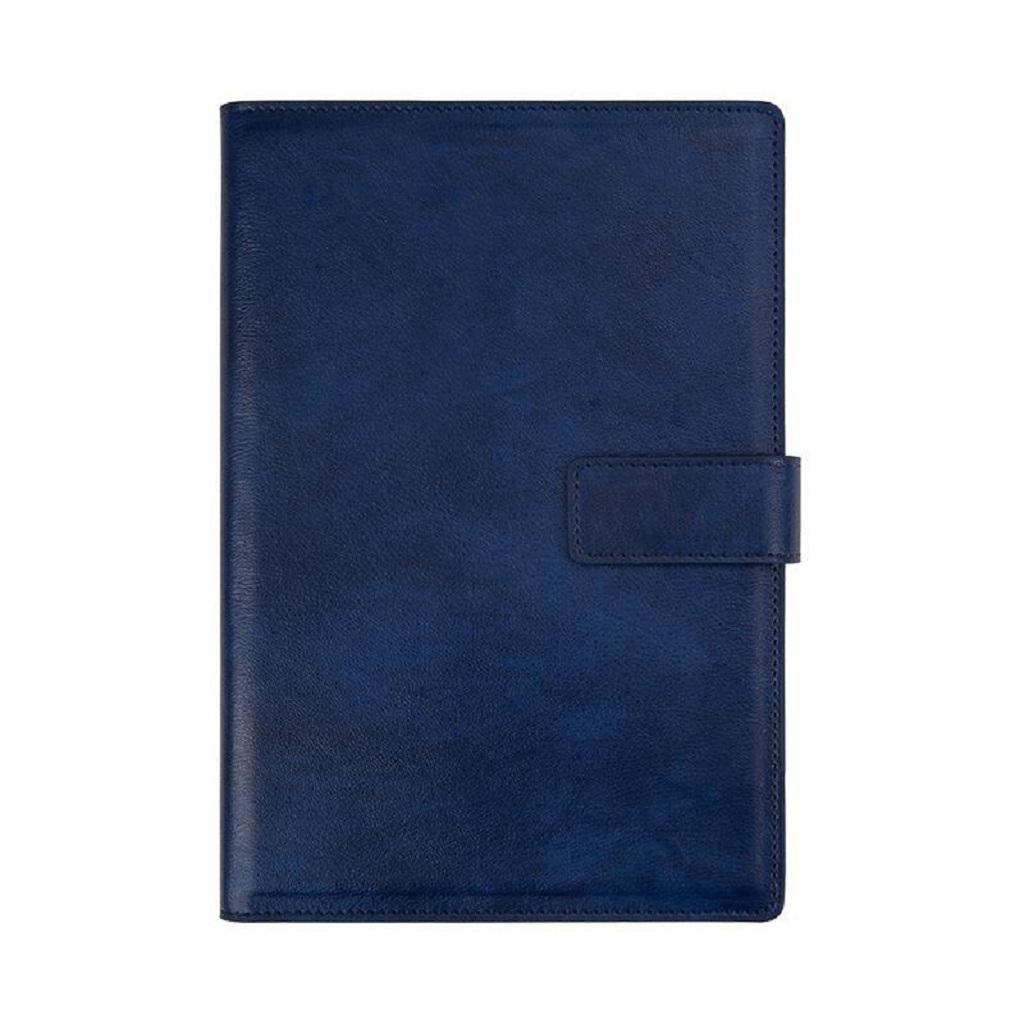 A5 Executive Notebooks Journal Notepad Ruled Lined Diary For Studying Blue