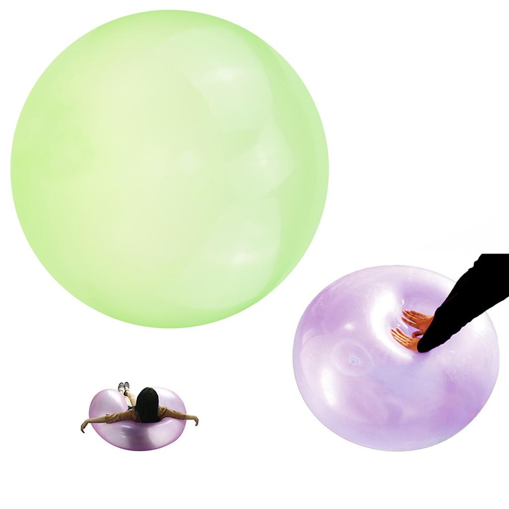 Inflatable Bubble Ball Super Stretch Bubbles Balloon Outdoor Party Green M