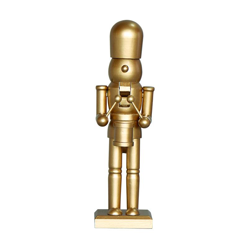 Wood Nutcracker Soldier Drummer
