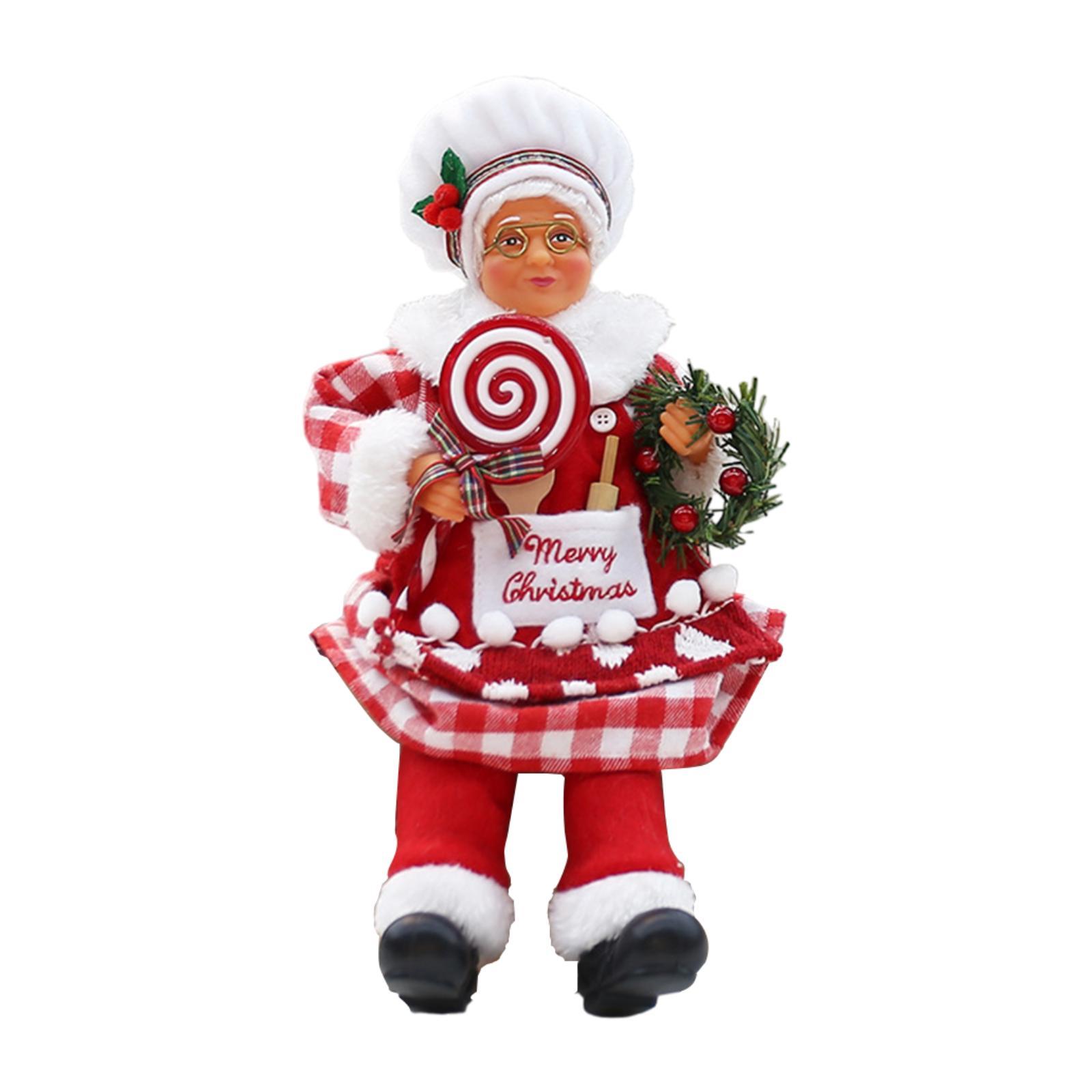 Christmas Chef Ms Claus Figurine