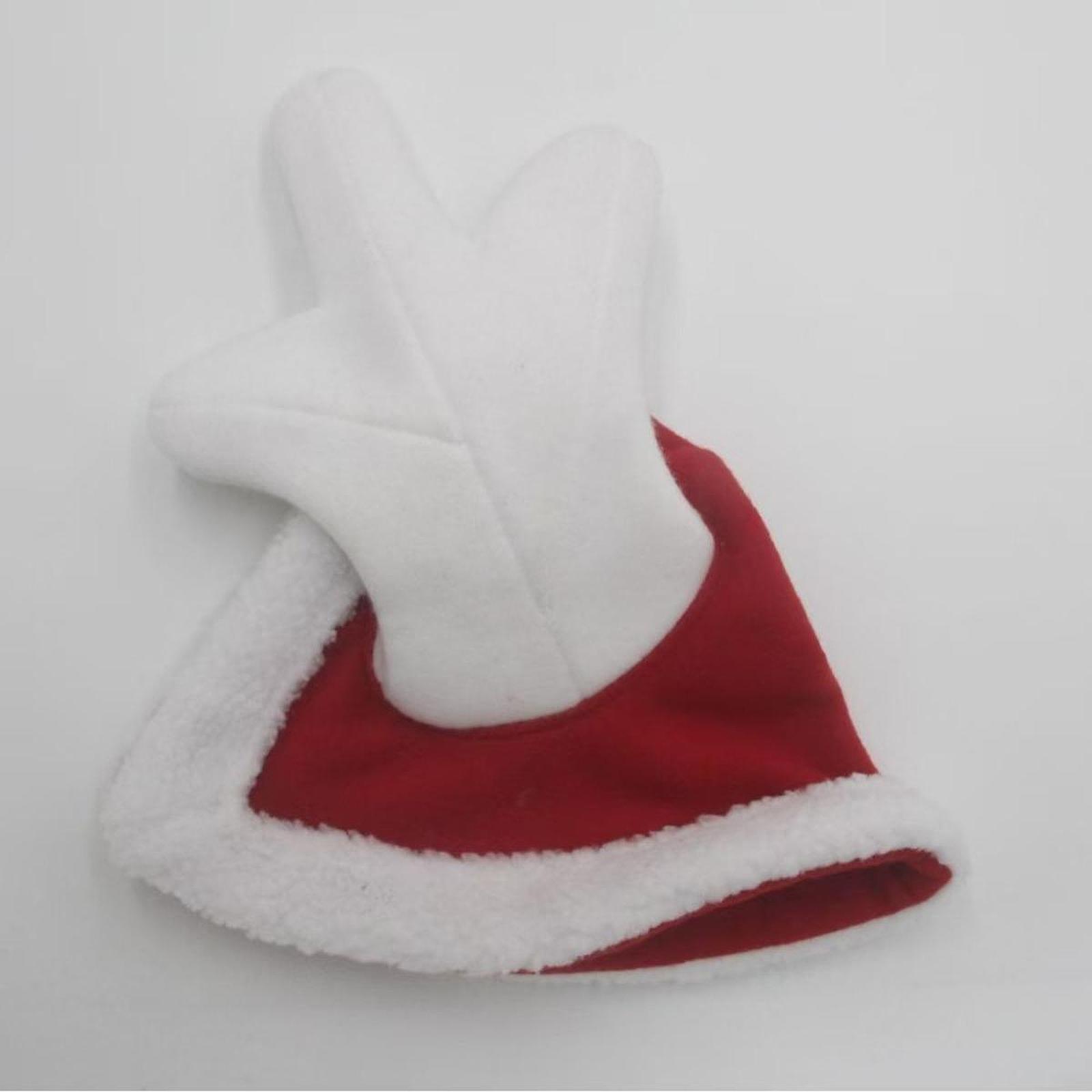 Xmas Horse Hat Headwear Horse Santa Hat Livestock Christmas
