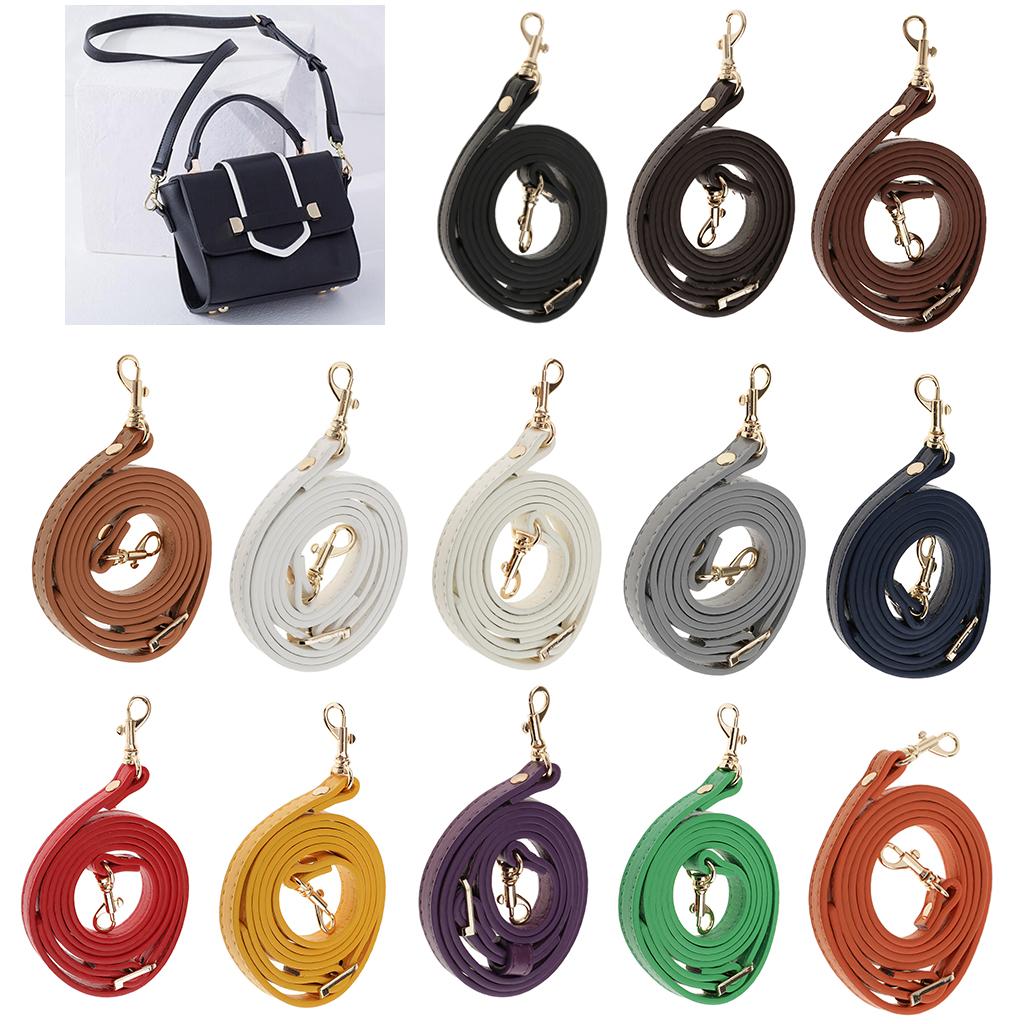 3x120cm Adjustable Shoulder Bag Accessories Handbag Handles Straps White