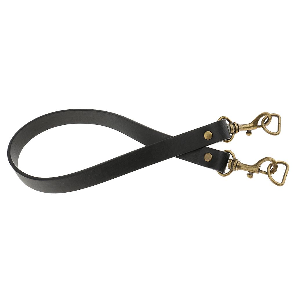 2xDIY Handbag Accessories Replacement Bag Handles Straps Black 60cm