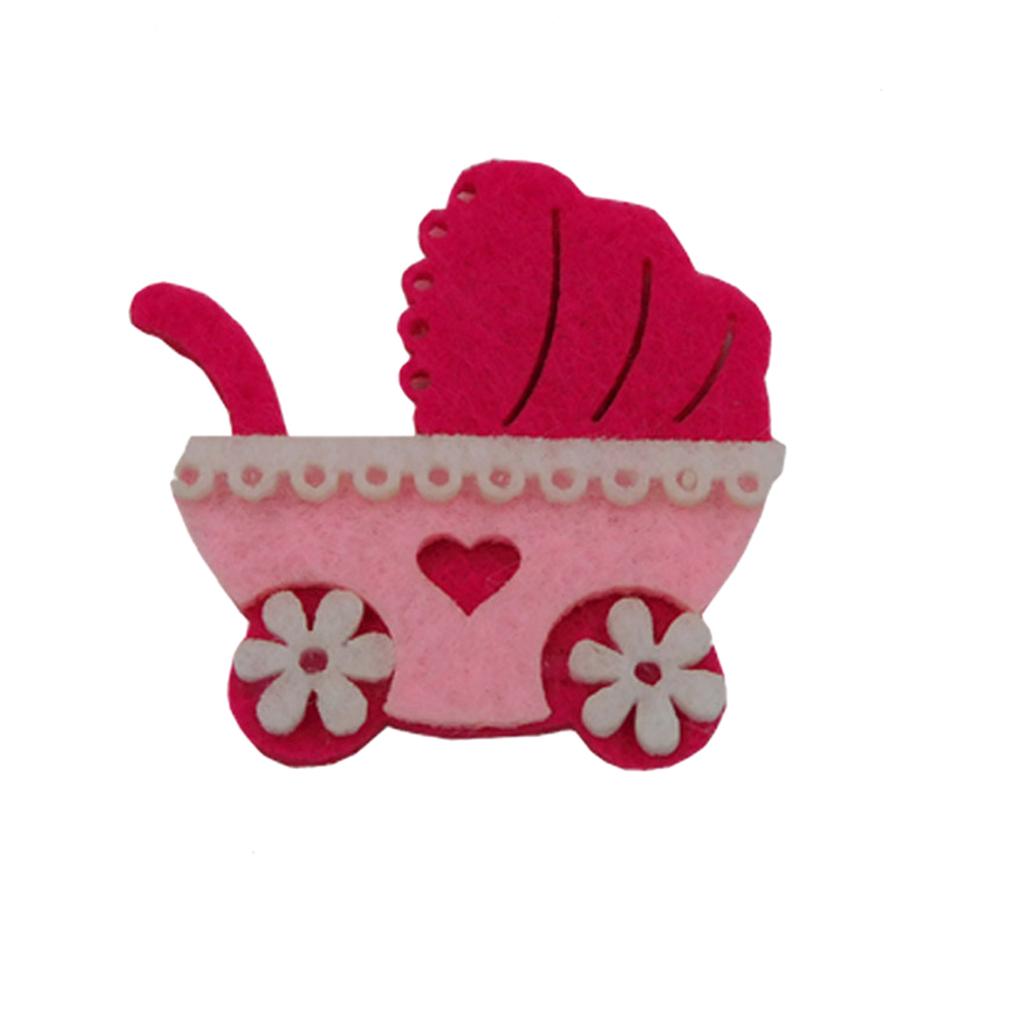 5x DIY Felt Embellishments Stickers For Craft Baby Early Education Handcraft