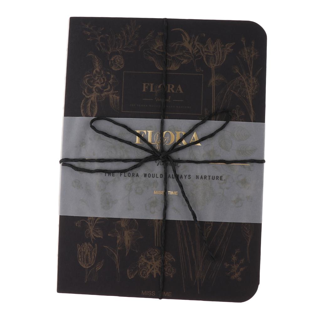 Flower Printed Travel Notebook Travel Journal Diary Note Book Lily