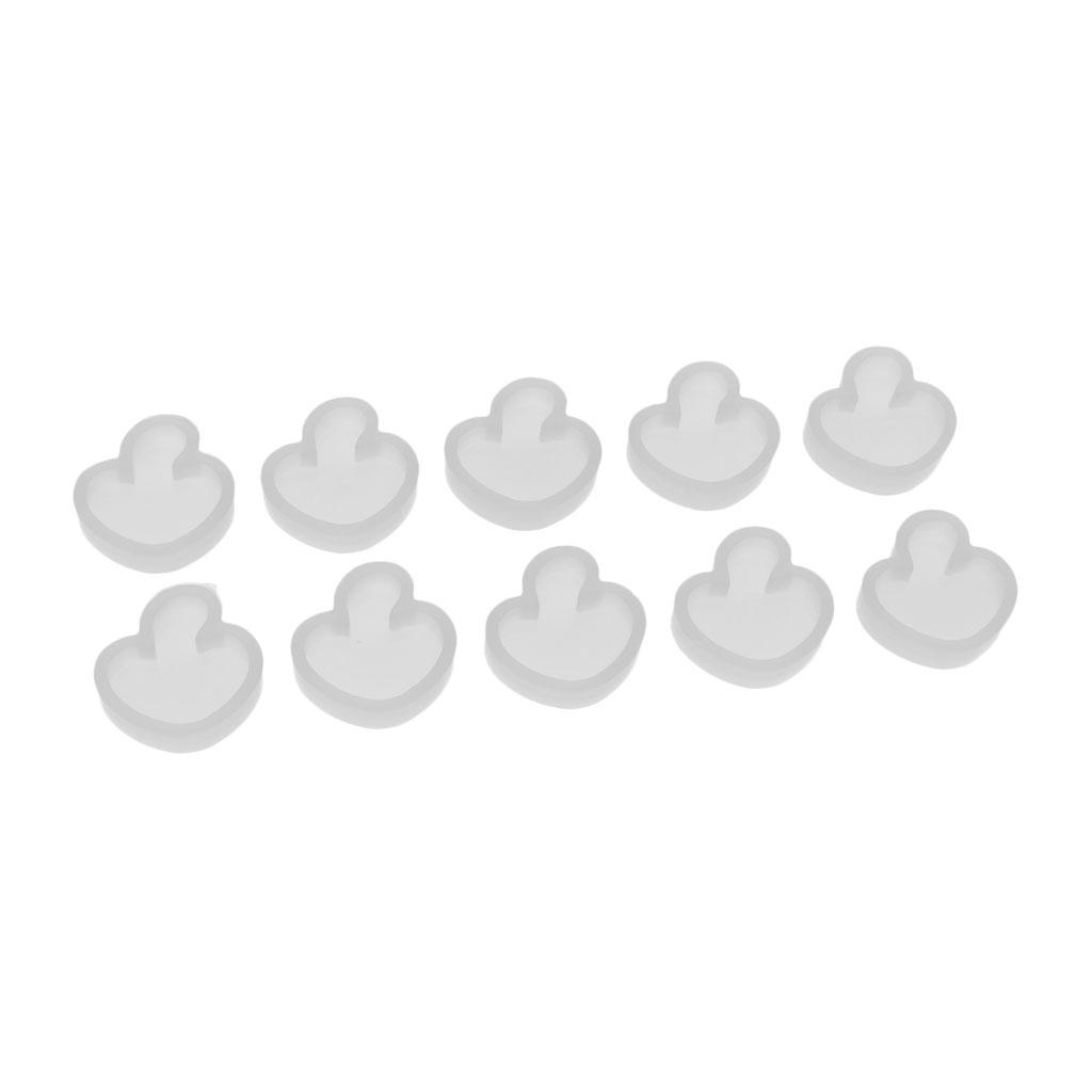 2x10 Pieces Silicone Cartoon Molds, crystal drop silicone mold 01