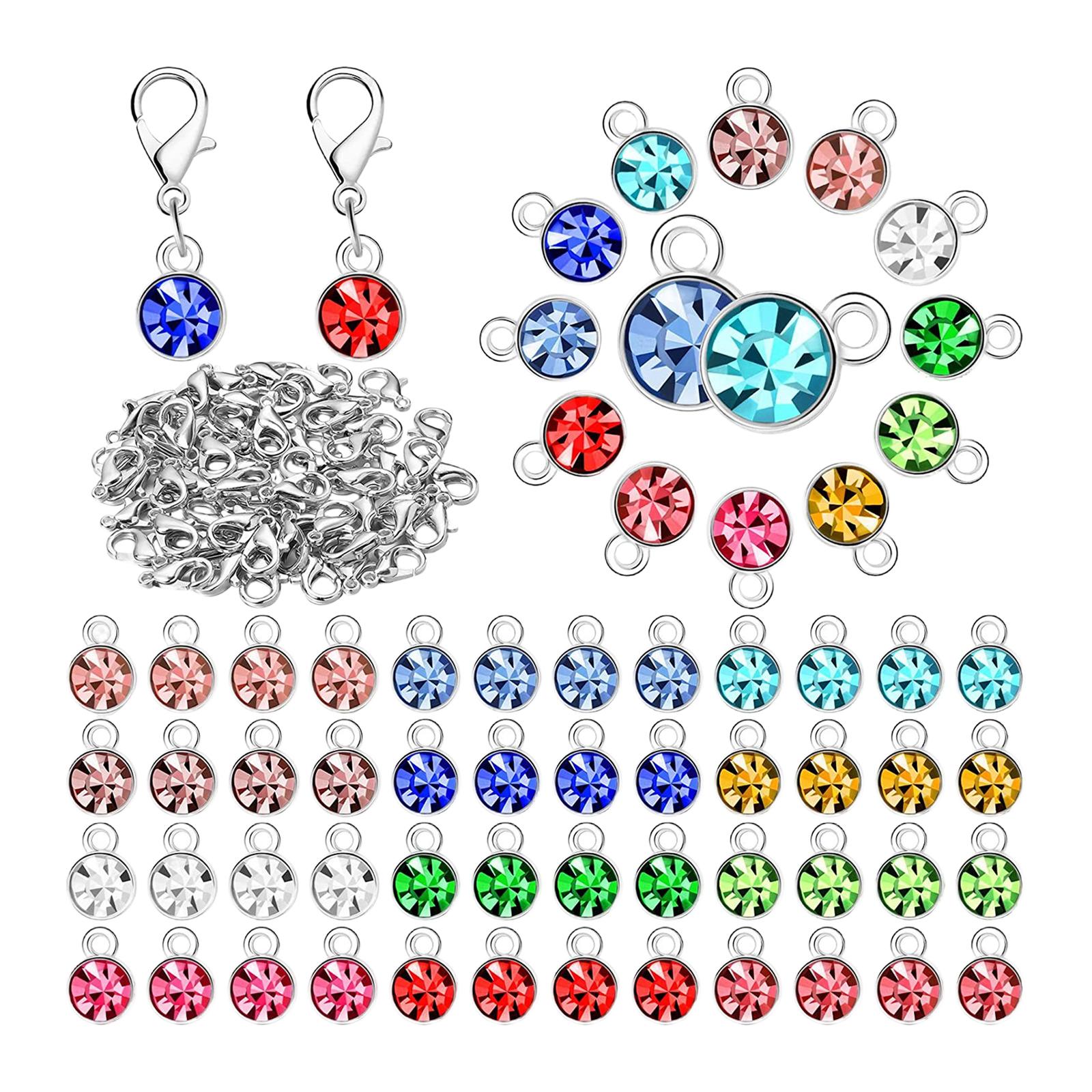 Crystal Birthstone Charms