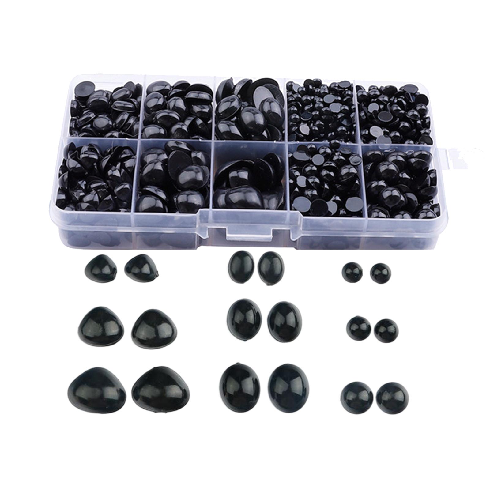 Plastic Safety Eyes and Noses