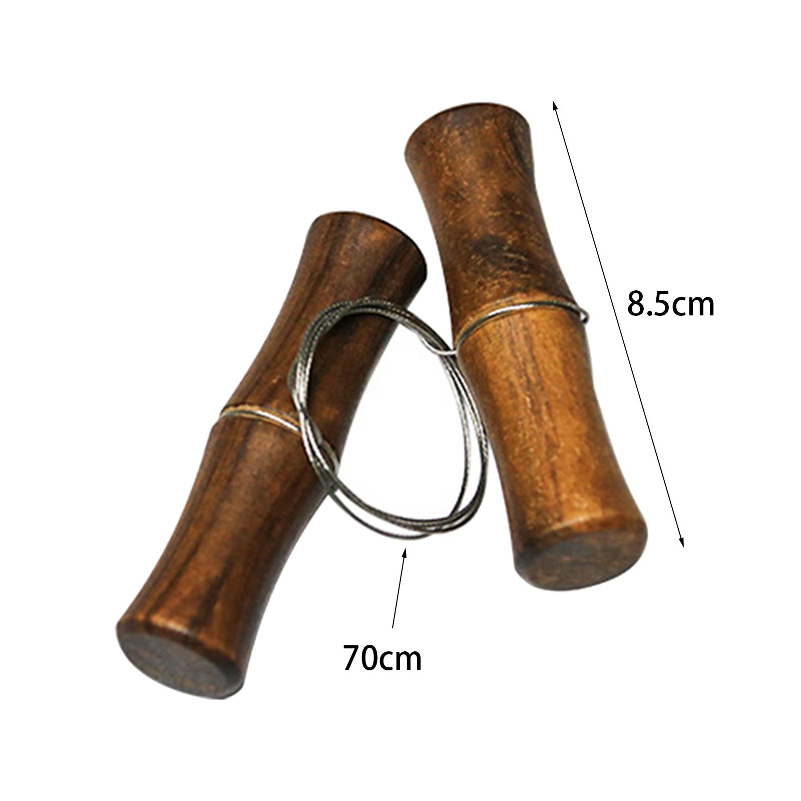 6xMud Pottery Wire Tool with Wooden Handle Modeling Trimming Clay Cutting Wire