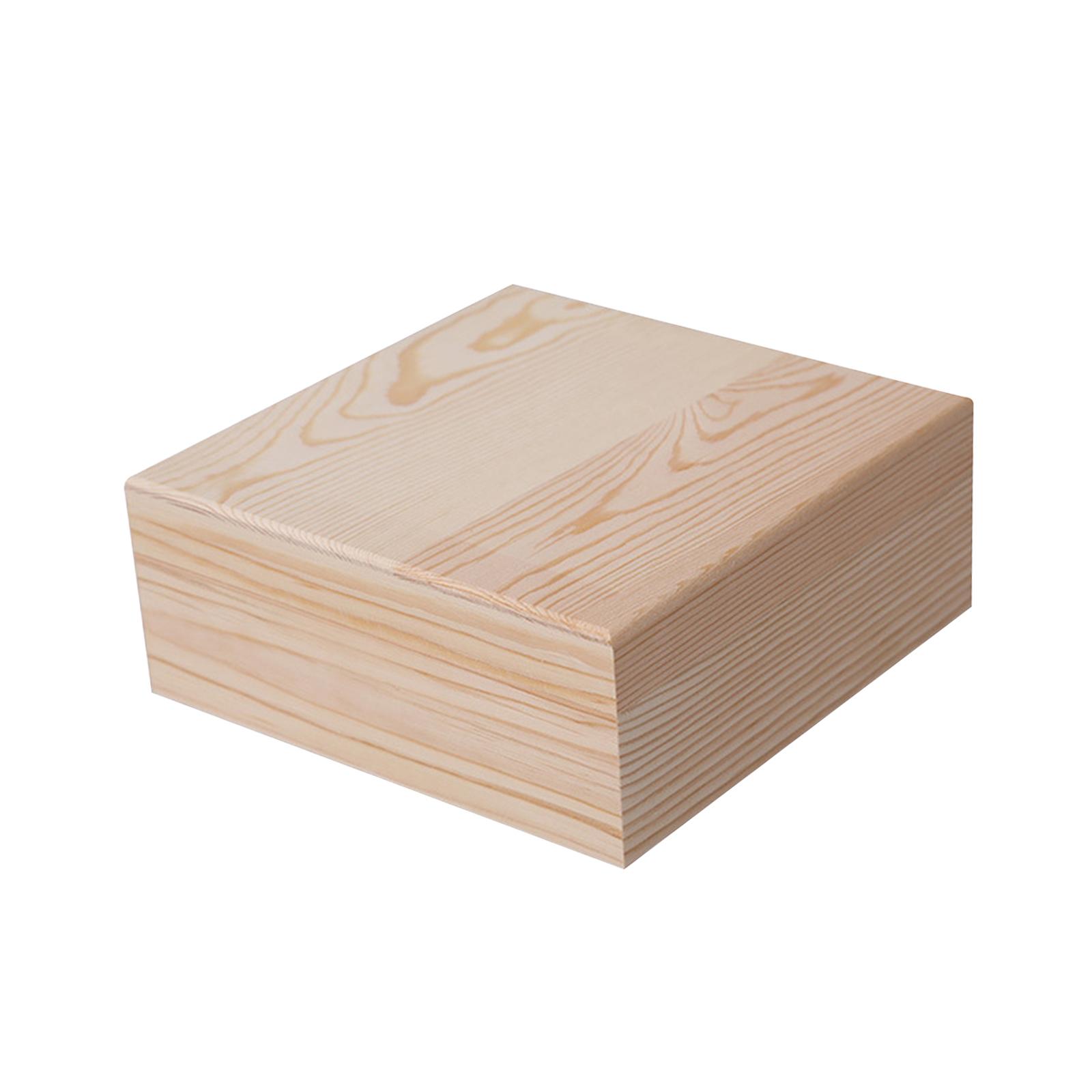 Wooden Storage Box 20cmx20cmx8cm