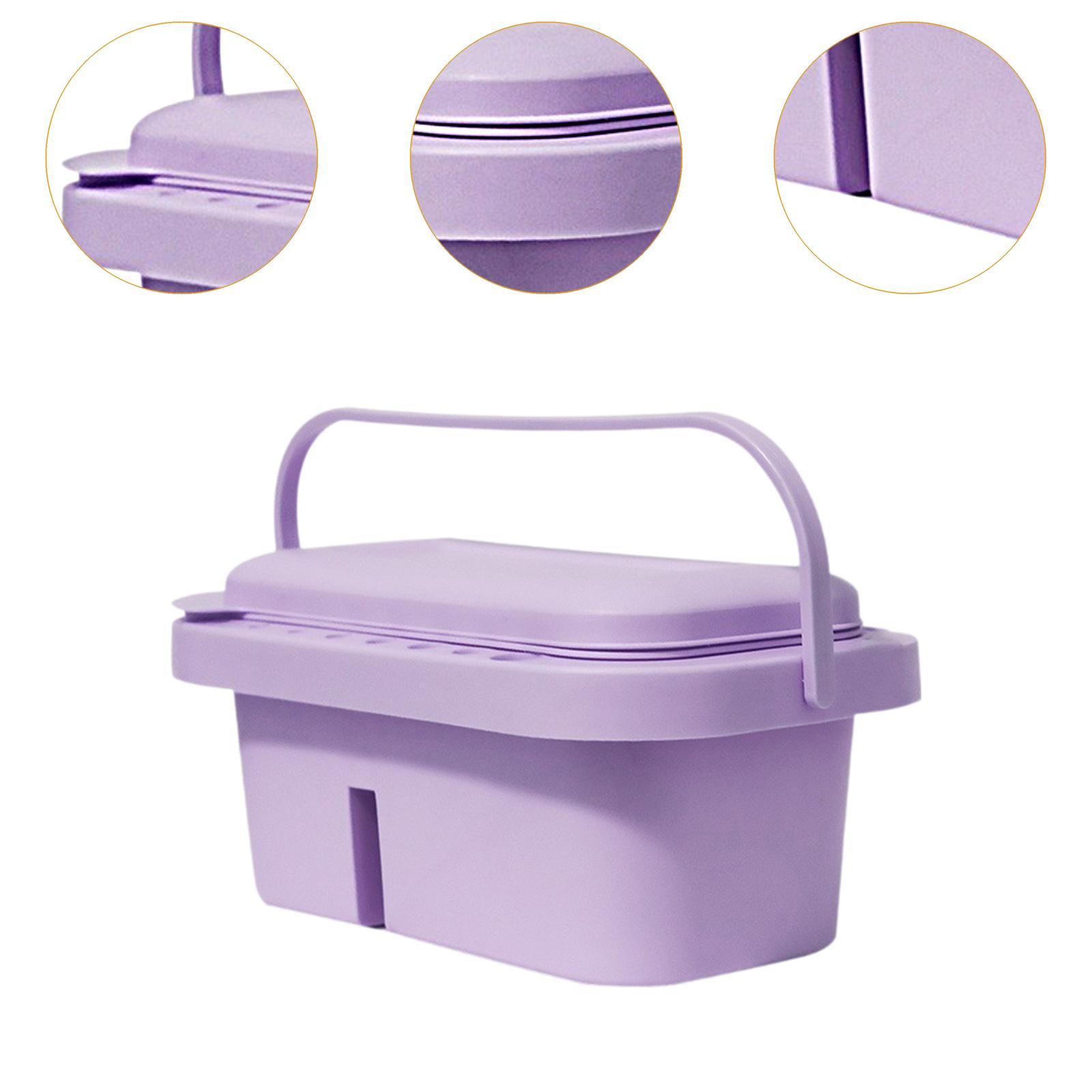 Paint Brush Basin Multifunctional for Home Gouache Painting Painting Cleaner Purple