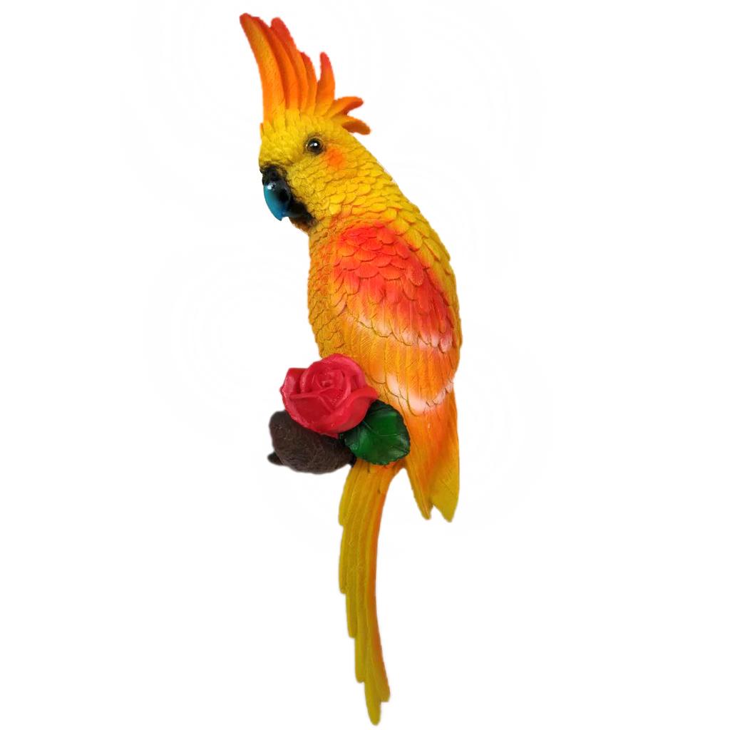 resin bird statues