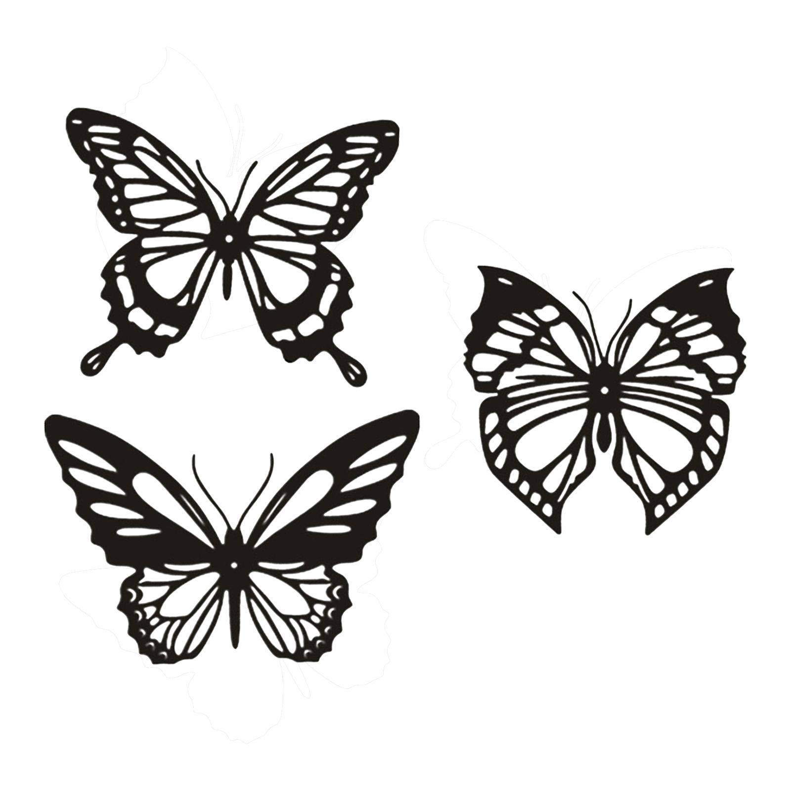 Metal Butterfly Wall Art