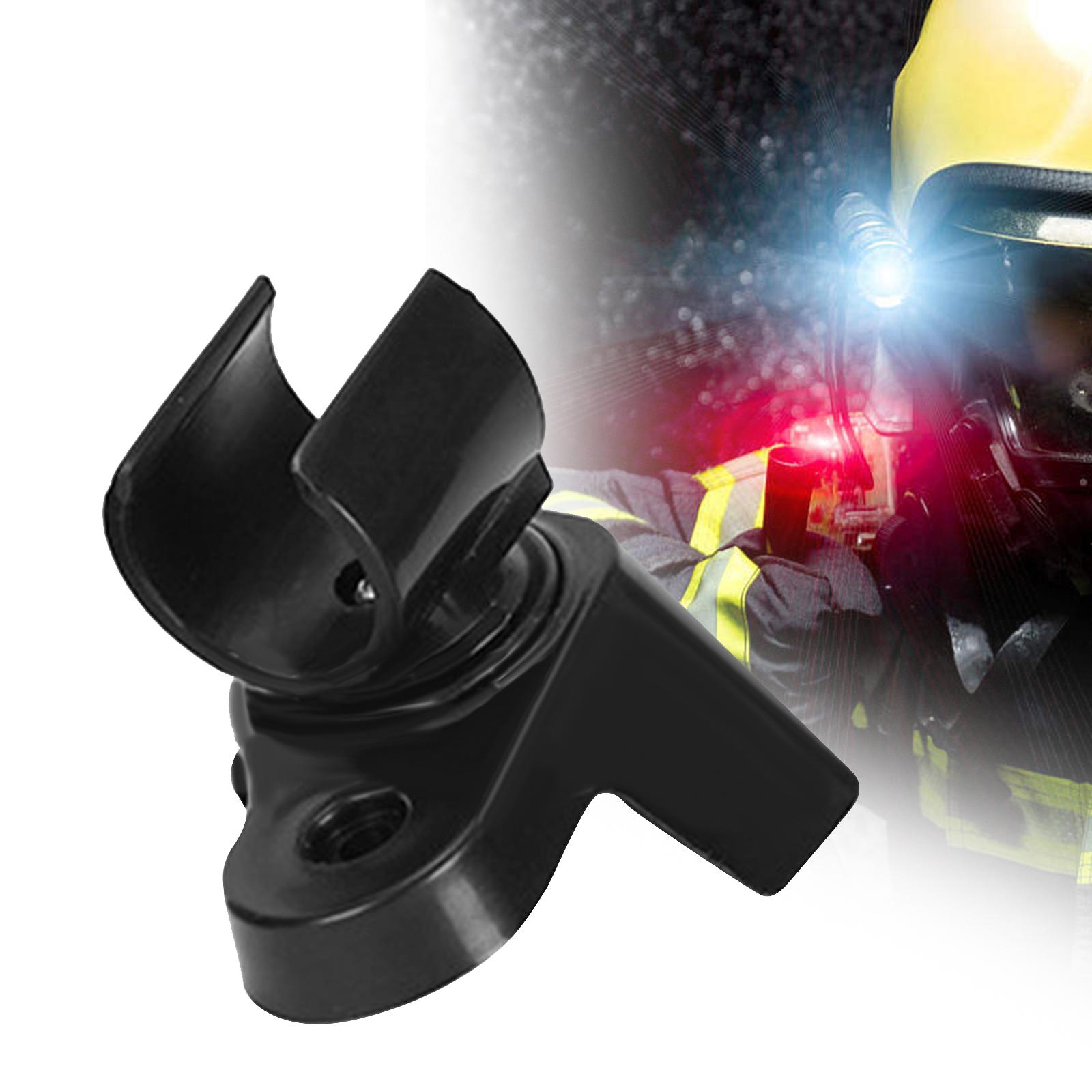 Helmet Flashlight Mount Helmet Light Mount Black Flashlight Mounting Bracket Style C