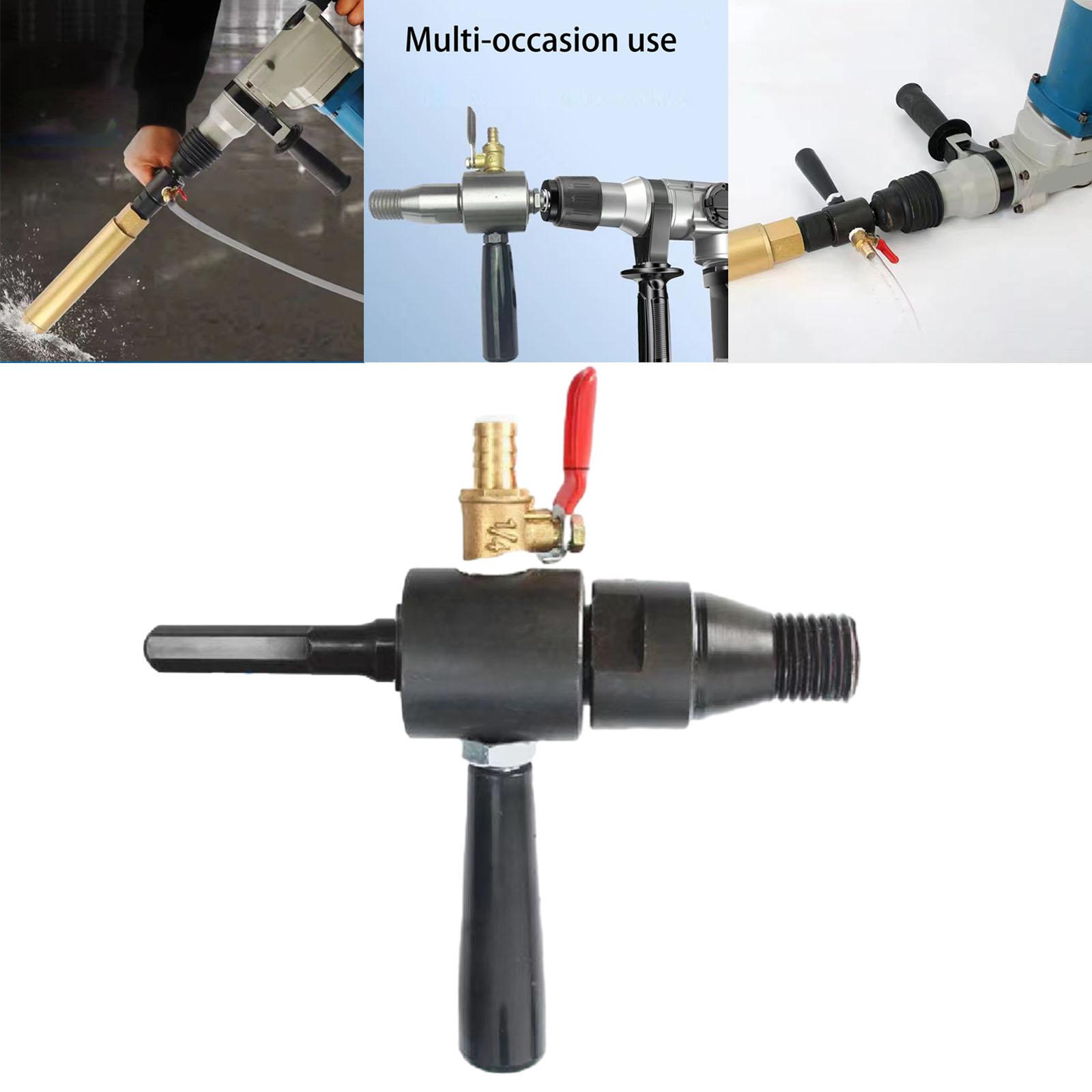 Electric Drill Water Drilling Tool Adjustable Electric Hammer Connecting Rod Hex Shank