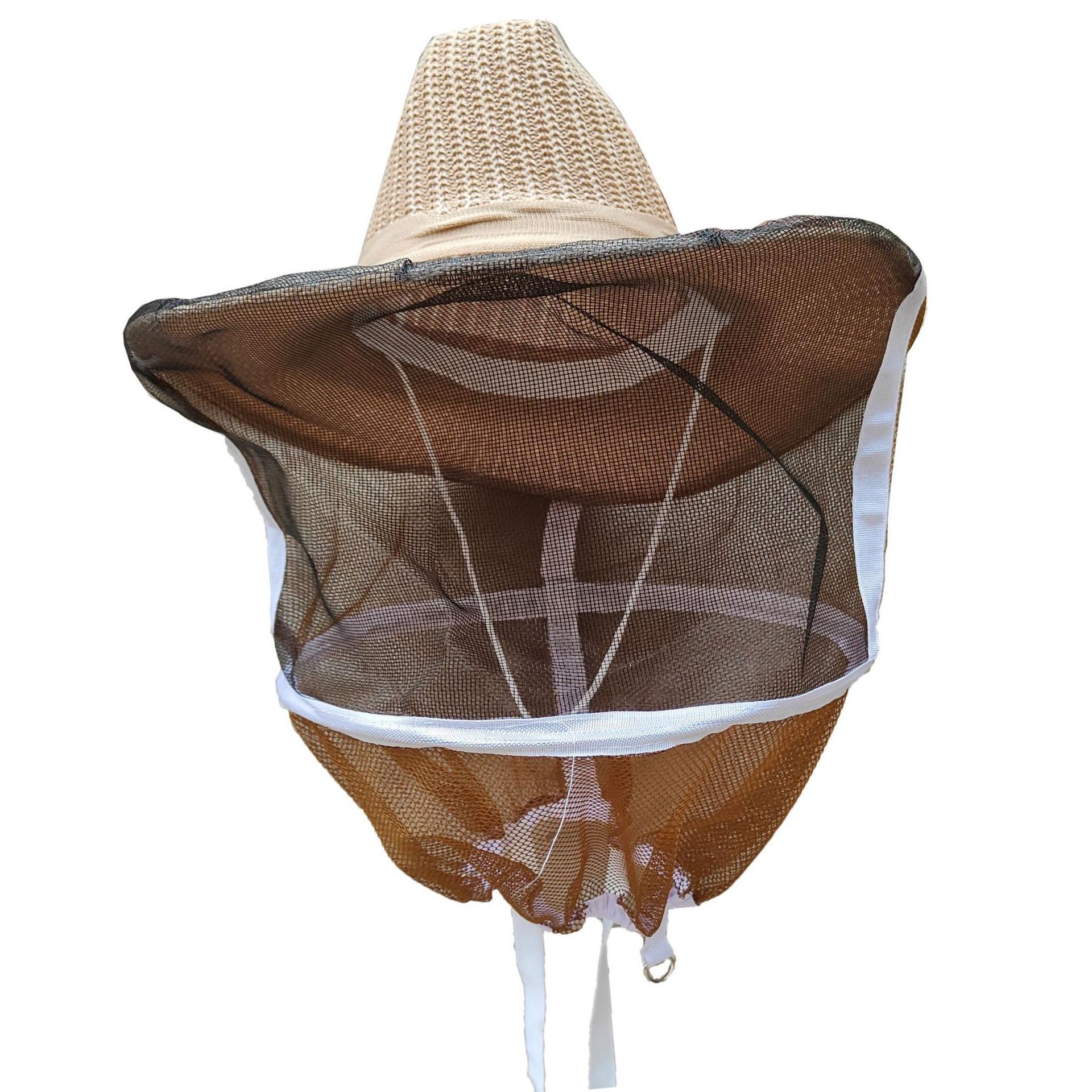 Beekeeper Hat Netting Veil Cover Hiking Wide Brim Hat Beekeeping Hat Net
