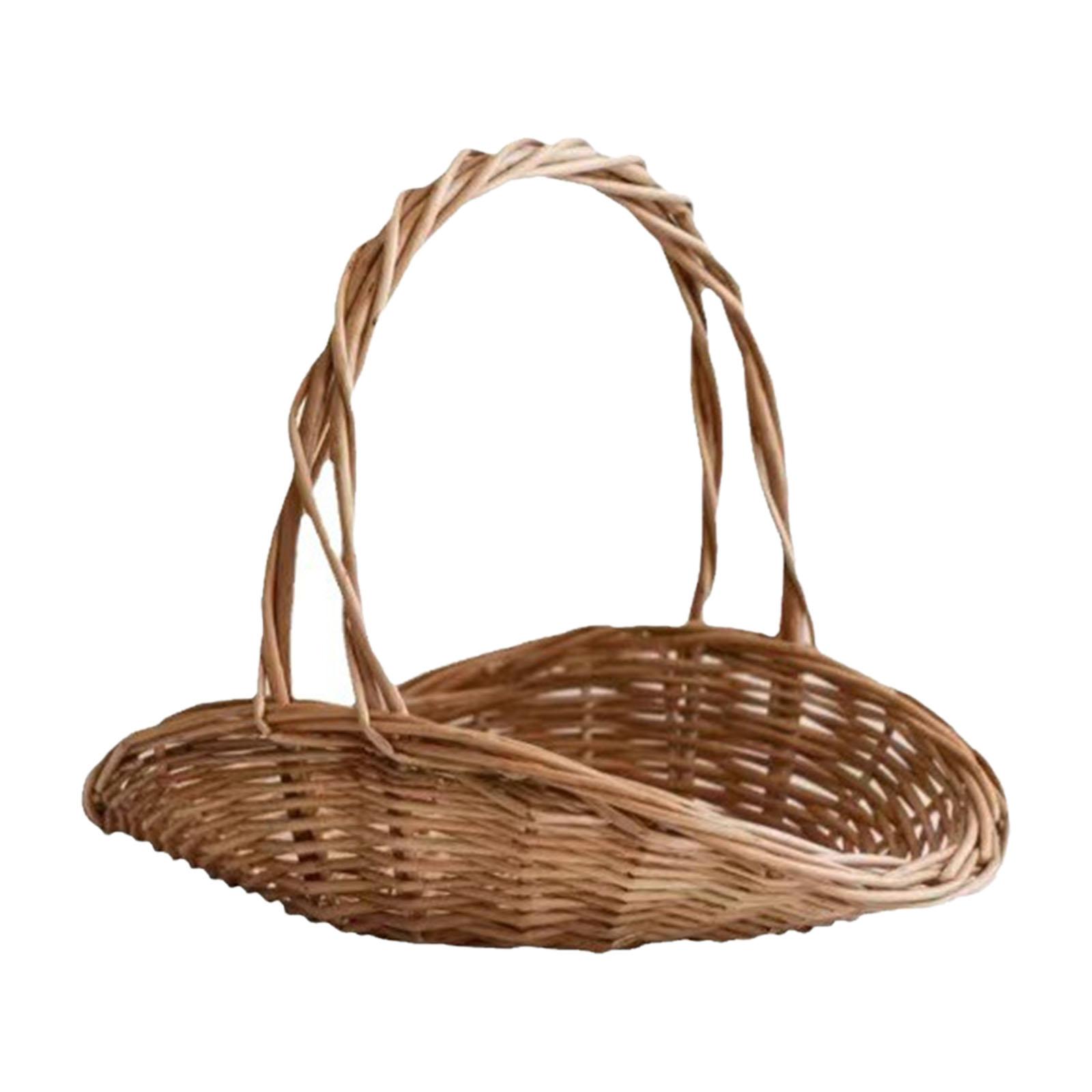 Woven Fruit Basket Portable