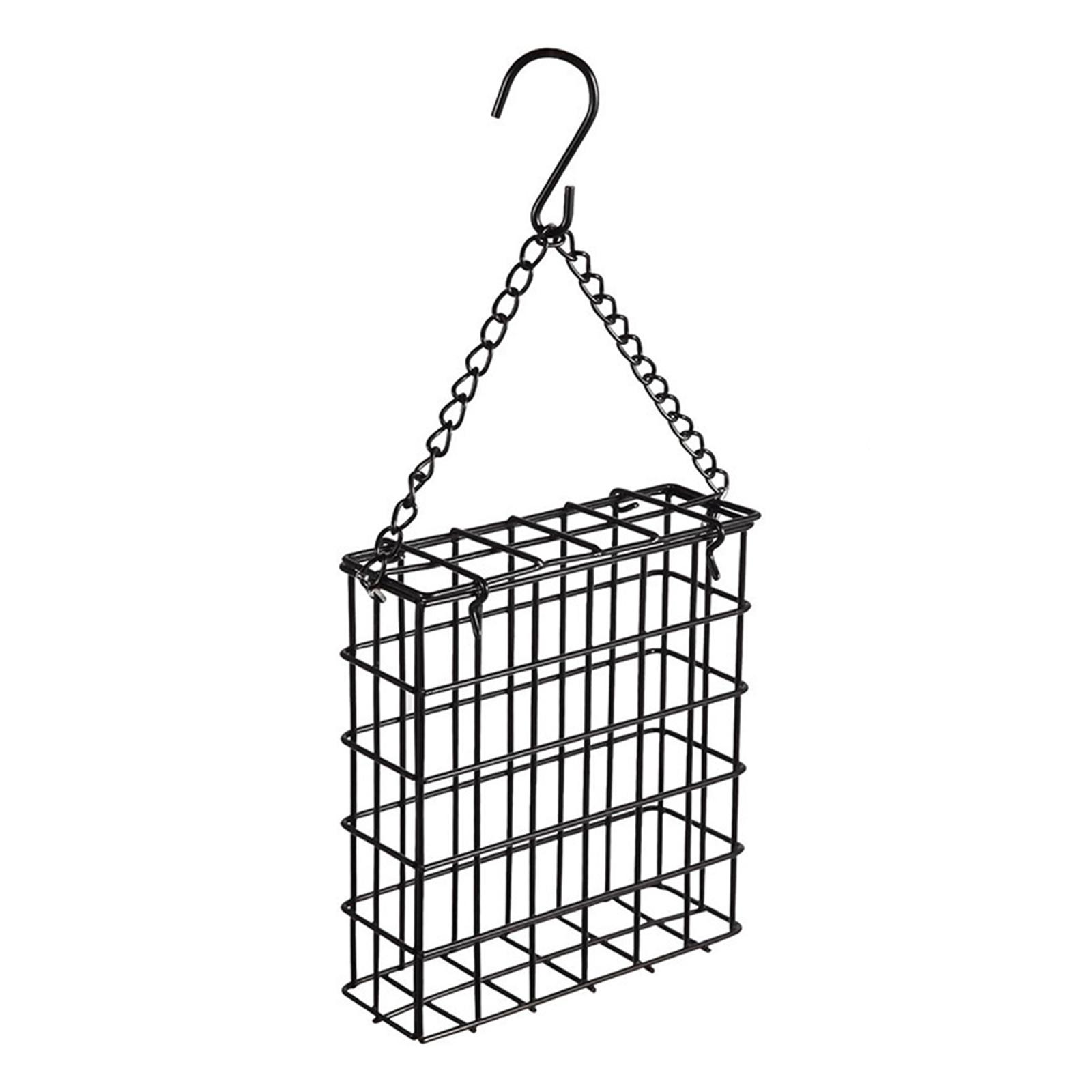Bird Suet Cake Feeder Cage
