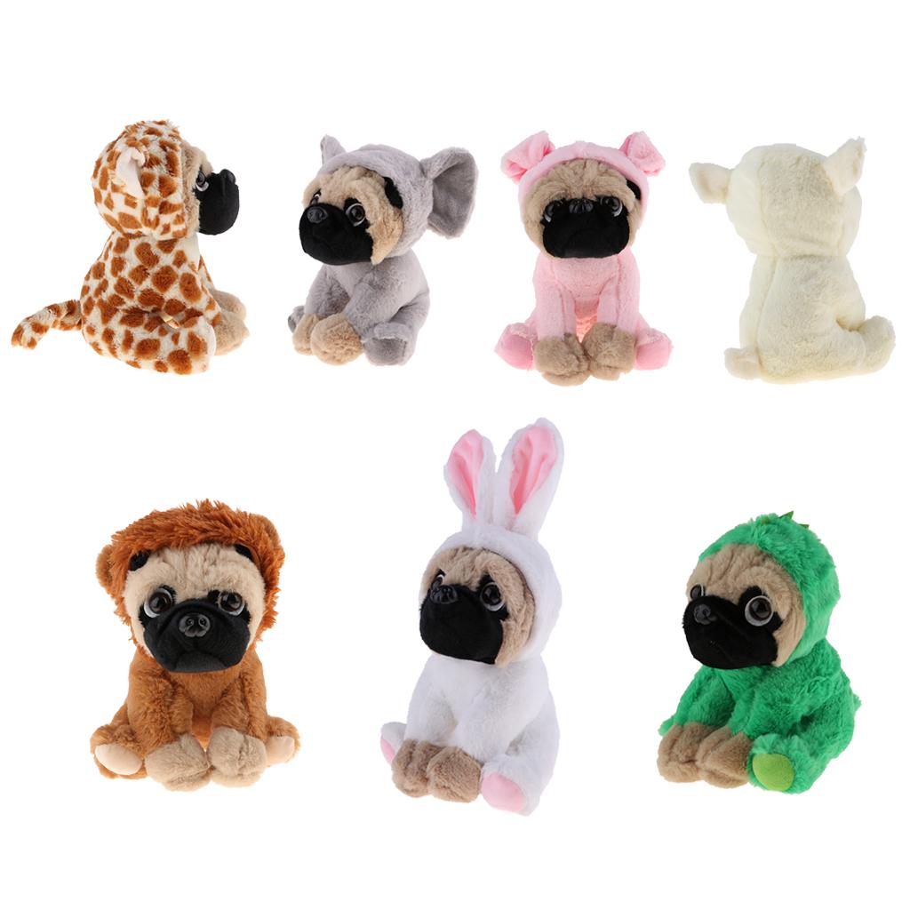 Dogs Child Doll Plush Toys Stuffed Animal Dog Cute Puppy Pink Pig