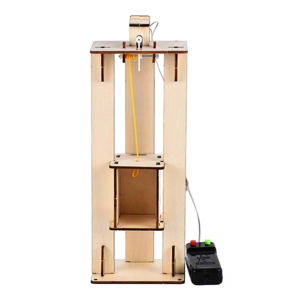 DIY Model Electric Lift & Model   Wheel for Kids Educational Toys