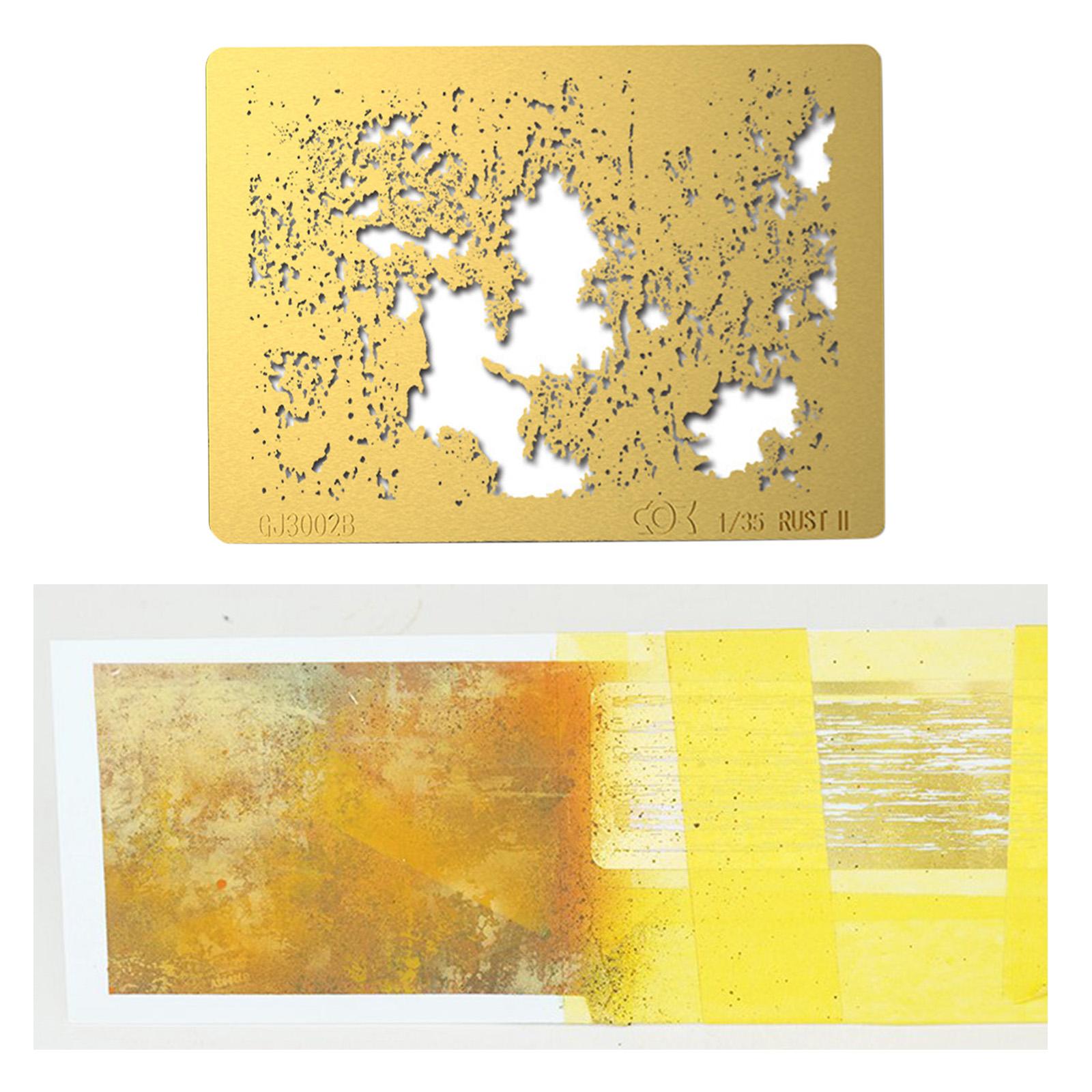 Model Painting Tools Stenciling Template Stencil Building Hobby Crafting D