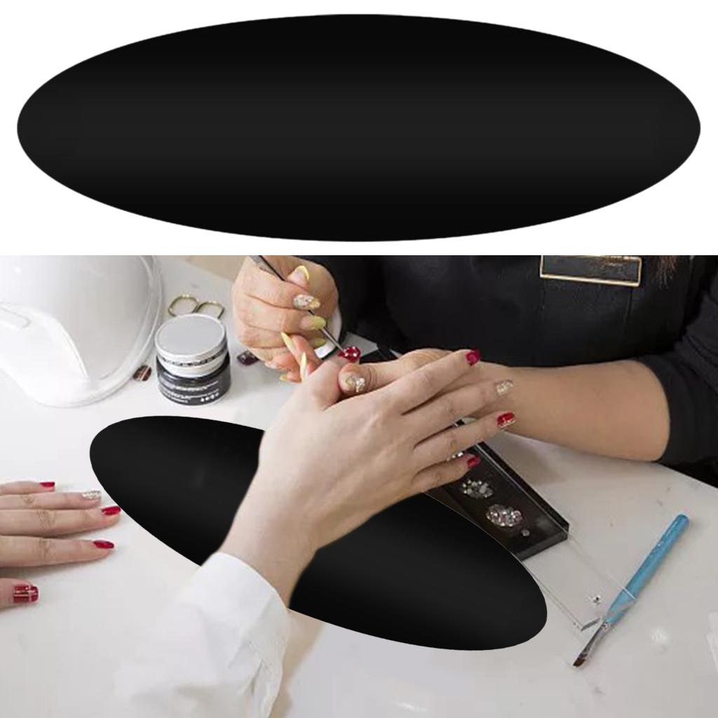 Nail Art Salon Hand Cushion Holder Arm Manicure Tools Rest Pillow Black