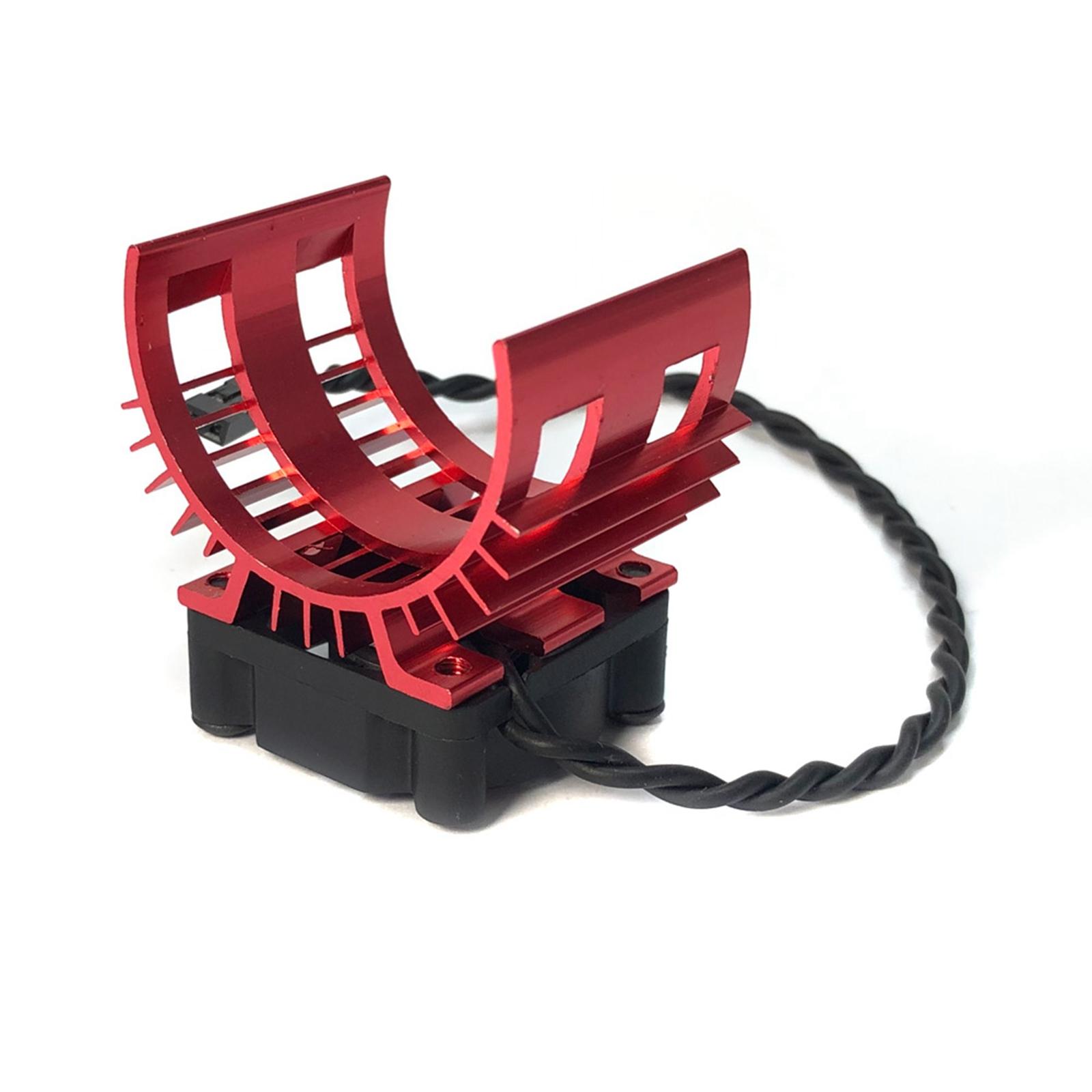 Alloy Heat Sink Brushless for Wltoys 144001 124018 124019 104001 RC Car red