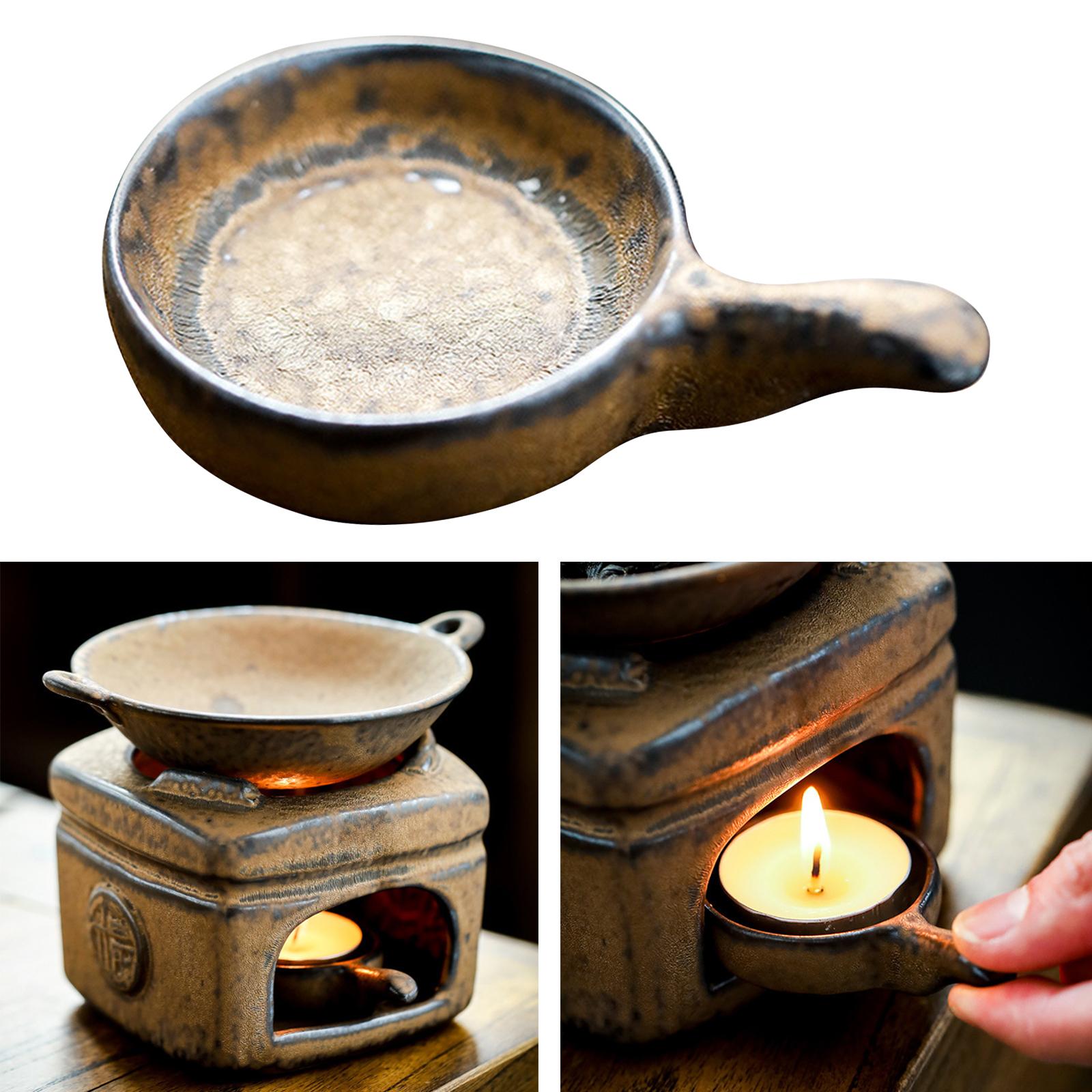 Ceramic Incense Aroma Burner Essential Wax Oil Diffuser Only candle holder