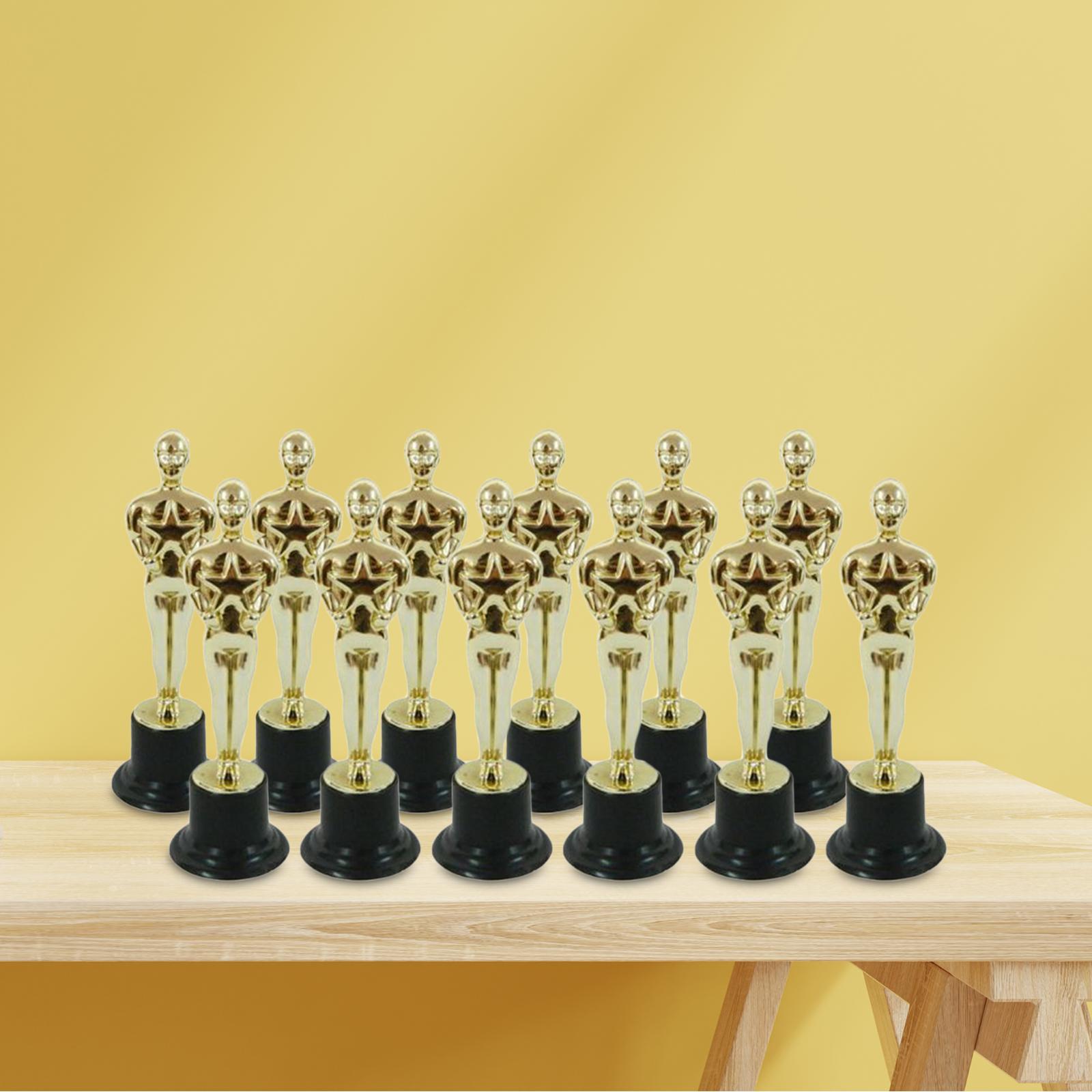12 Pieces Aureate Statues Sturdy for Party Supplies
