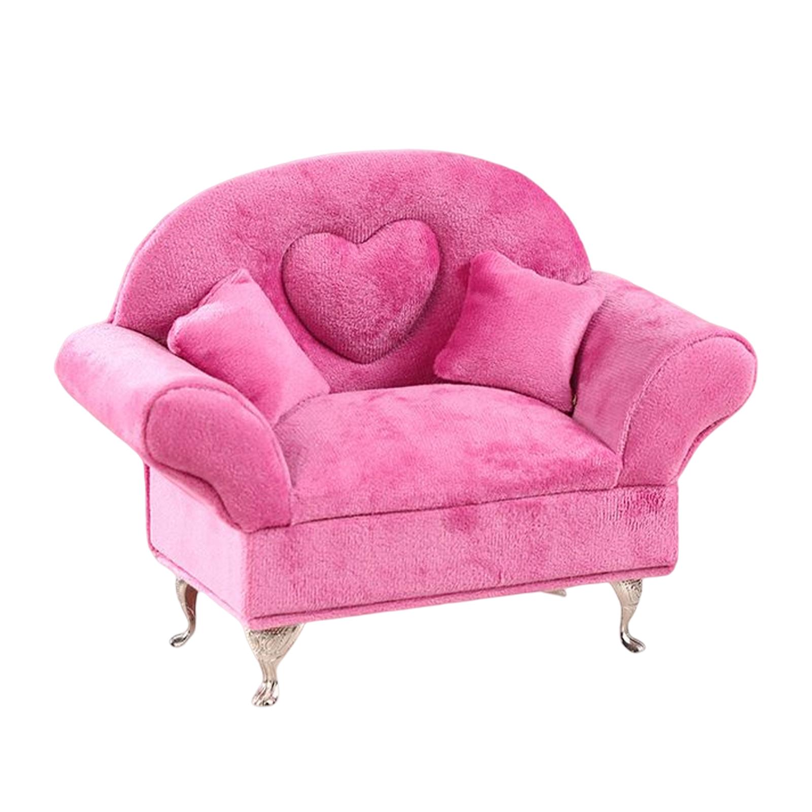 Sofa Bed Jewelry Box Pink