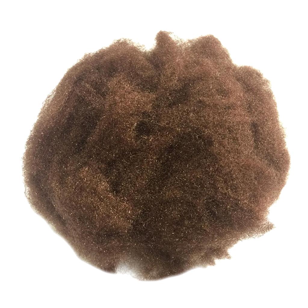 Dreadlocks Hair Extensions Faux Locs Crochet Twist Braiding Hair String Dark Brown