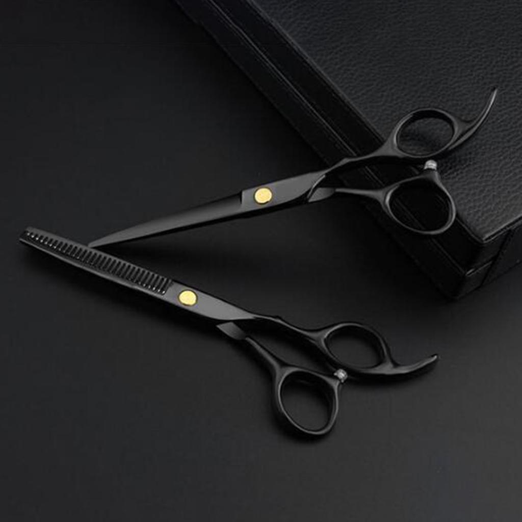 8Set Professional Salon Hair Cutting Scissors Thinner Barber Shears Razor