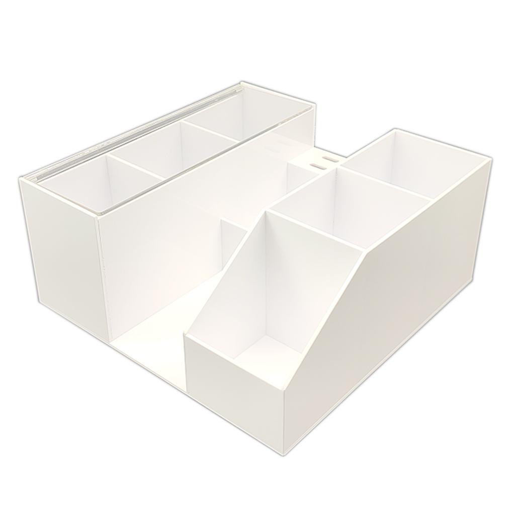 2x Eyelashes Extension Makeup Organizer Shelf 22x22x10cm For Lashes Grafting