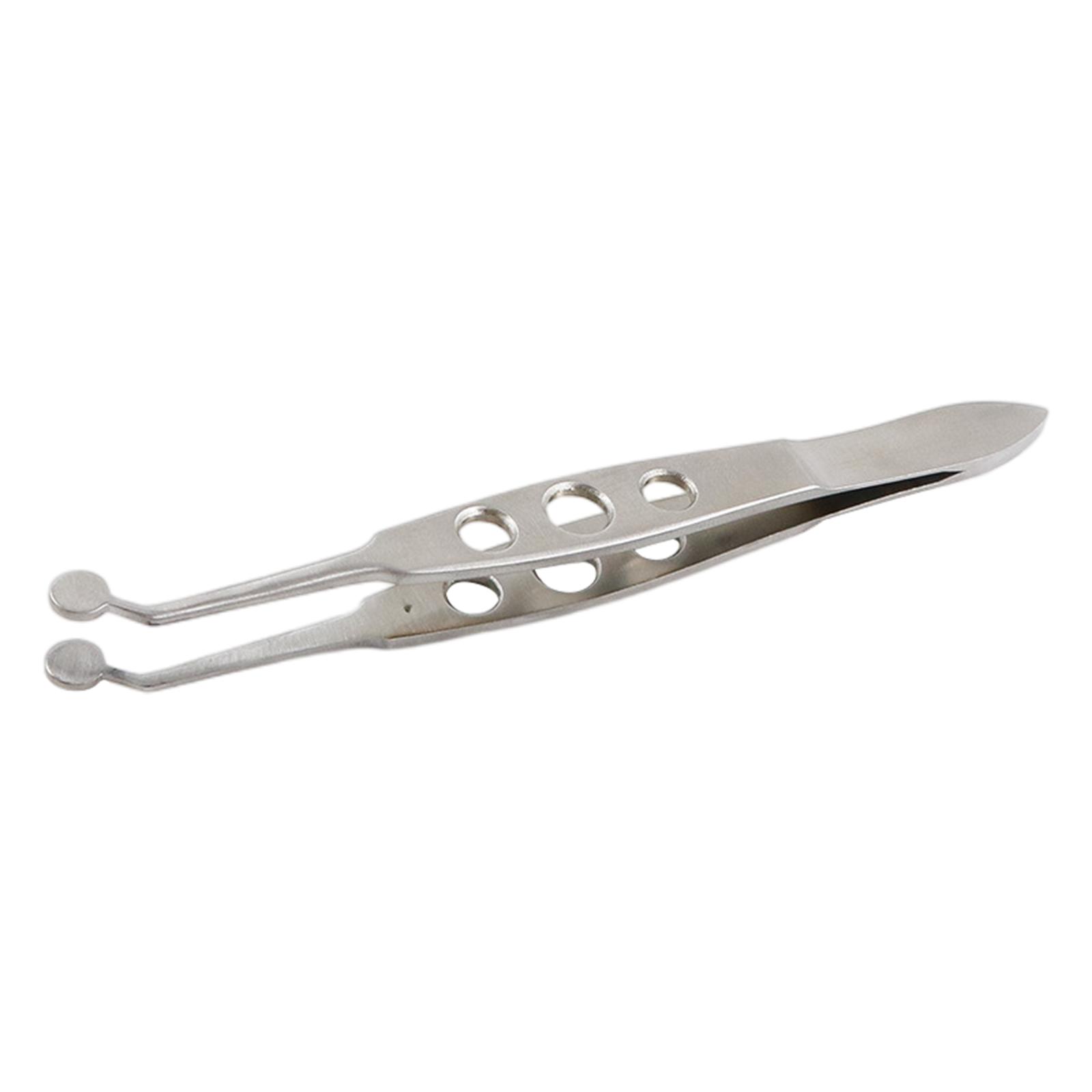 2 Pieces Meibomian Gland Forceps Clamp for Palpebral Gland Massage