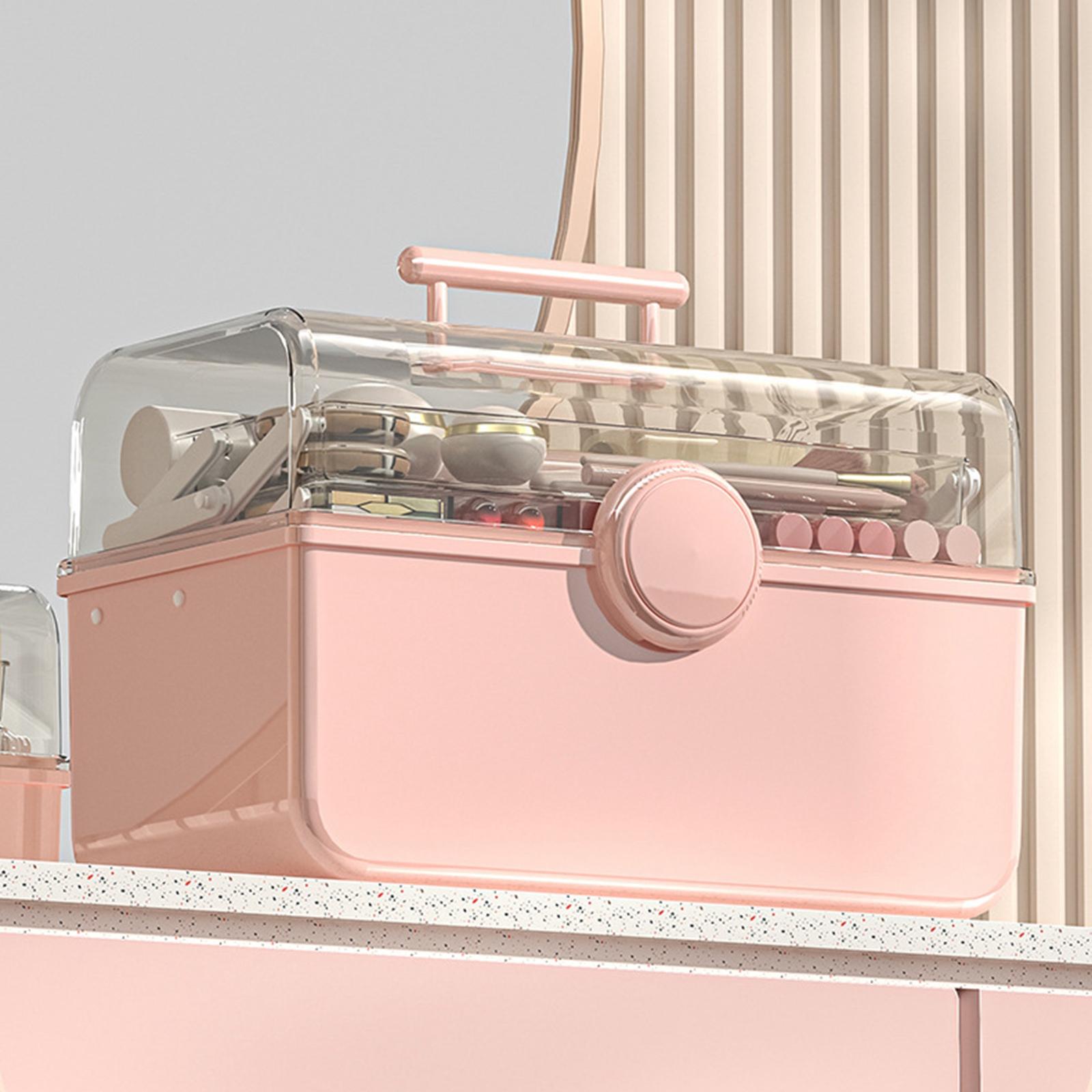 Makeup Organizer Sundries Storage Case Container for Bedroom