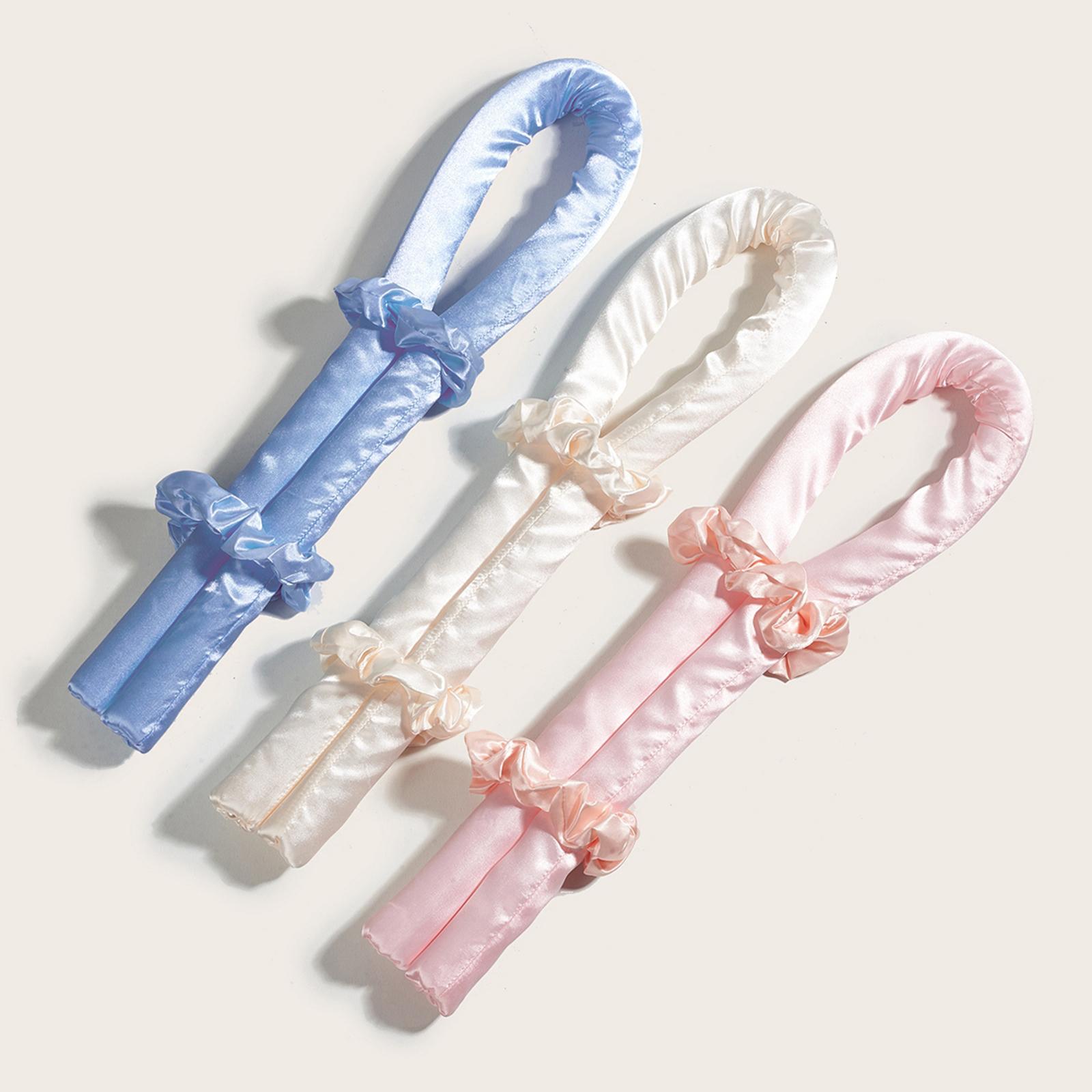 Portable Curling Rod Headband Curling Ribbon 100cm for Long Hair