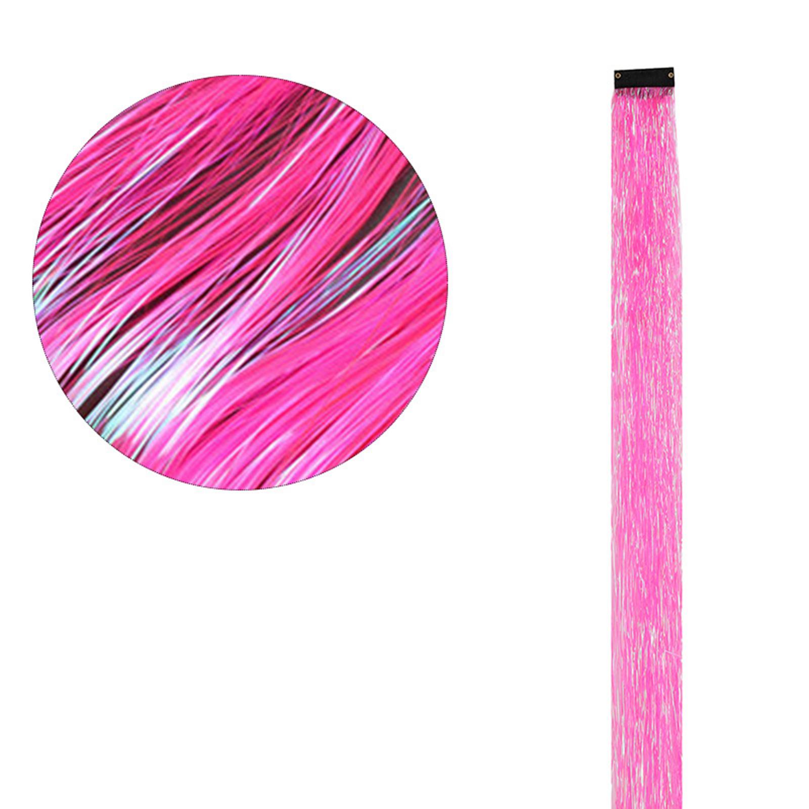 Glitter Hair Tinsel Kits Shiny Hair Extension for Christmas Cosplay Parties