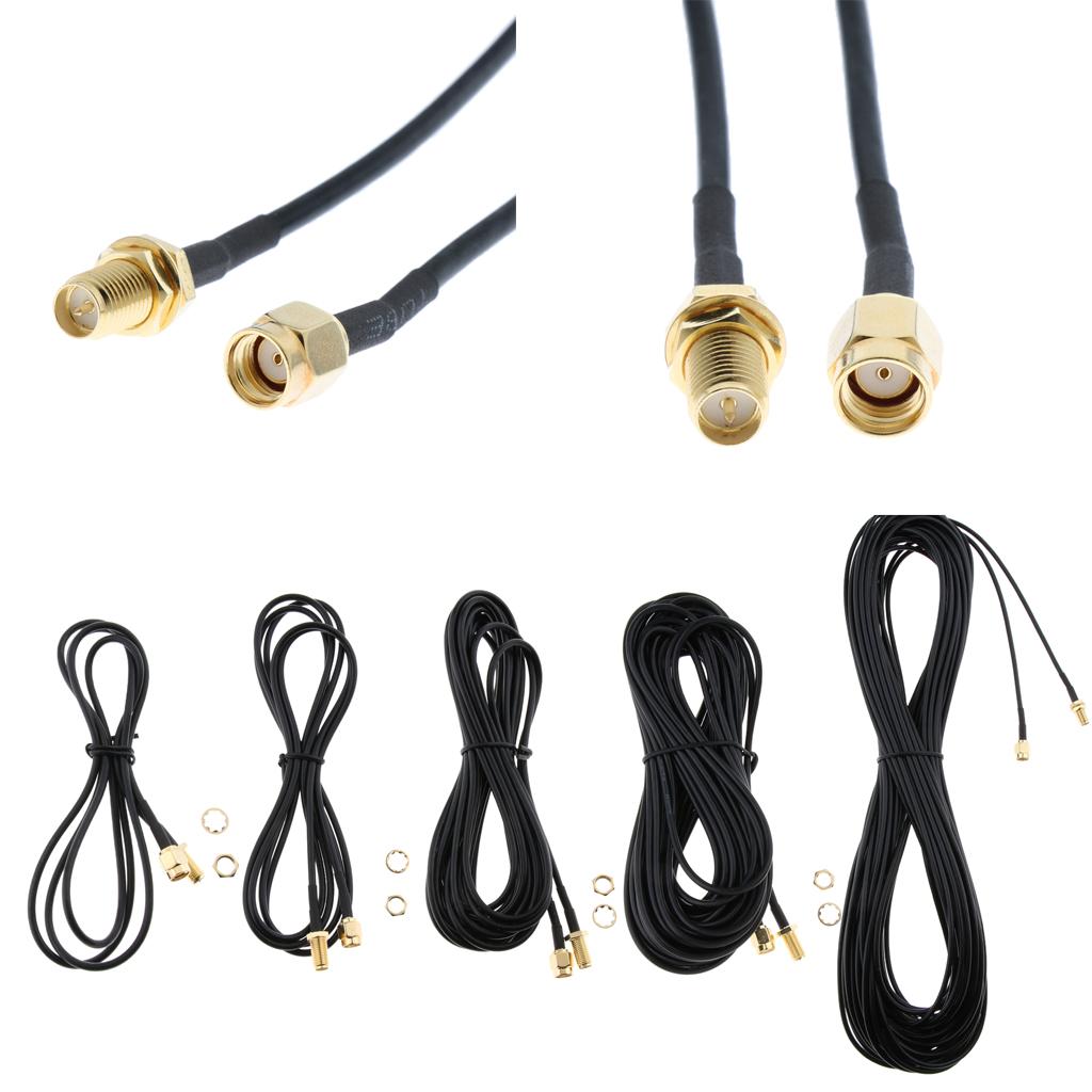 WiFi Antenna RPSMA Extension Coaxial Cable Cord for WiFi Wireless Router eBay