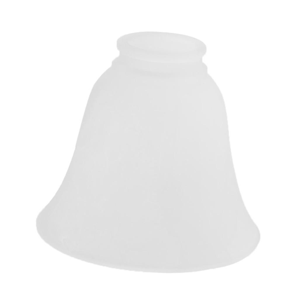 Glass Light Lamp Shade Frosted Bell Shape Smudges Lamp Shade eBay