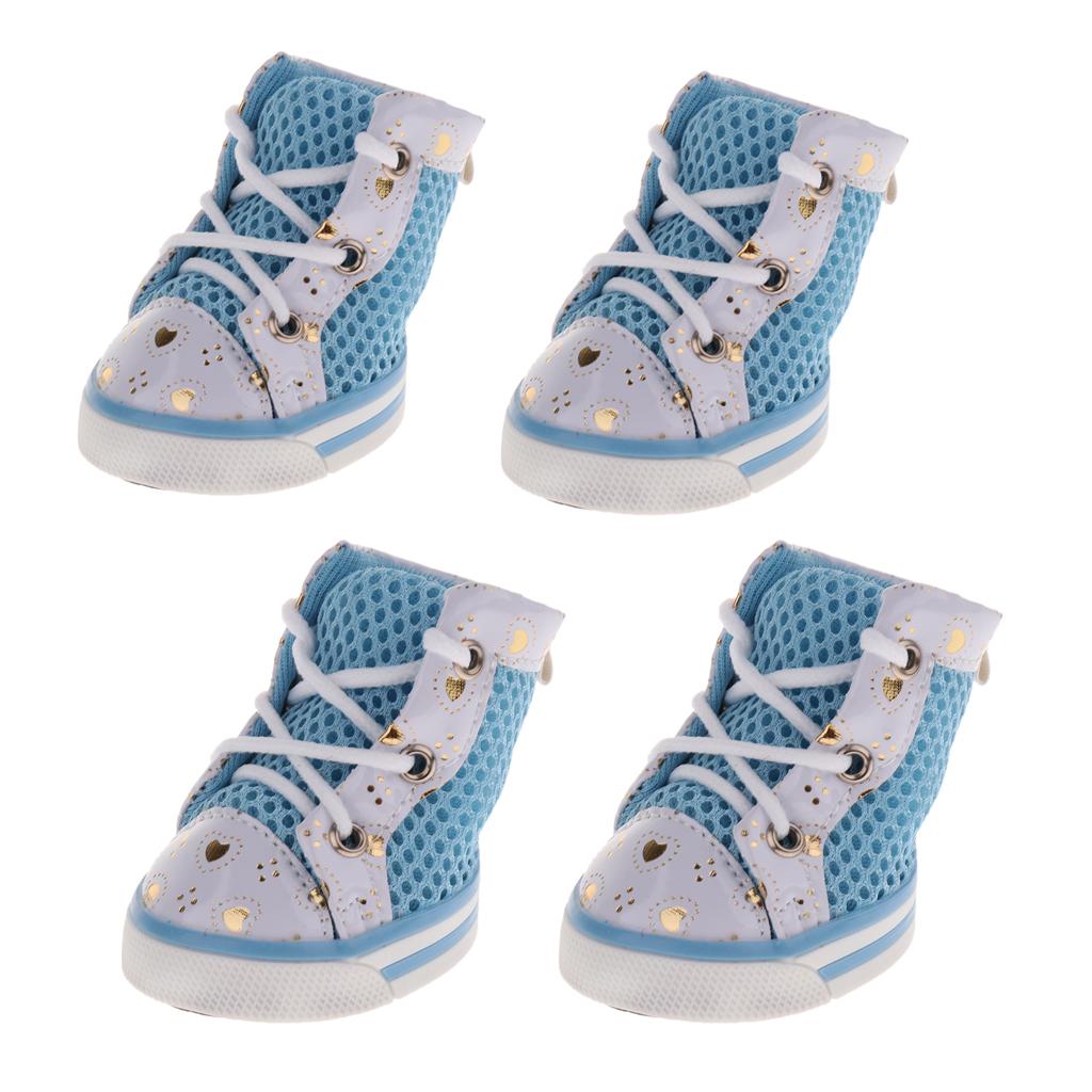 4pcs Hundeschuhe Pfotenschutz Hundestiefel Rutschfeste 4pcs Hundeschuhe Pfotenschutz Hundestiefel Rutschfeste