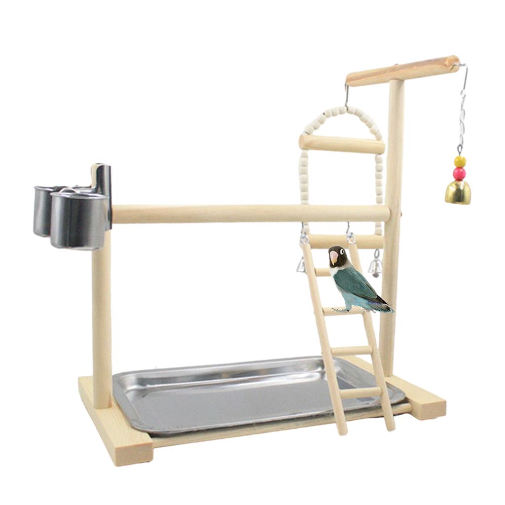 Parrot Playstands Bird Swing Hanging Ladder Bird Perches Playpen Accessories B