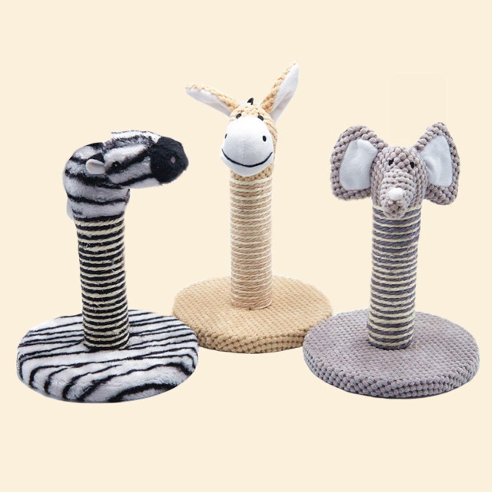 2 x Cat Scratching Post Climbing Tree Scratcher Scratch Interactive Toys