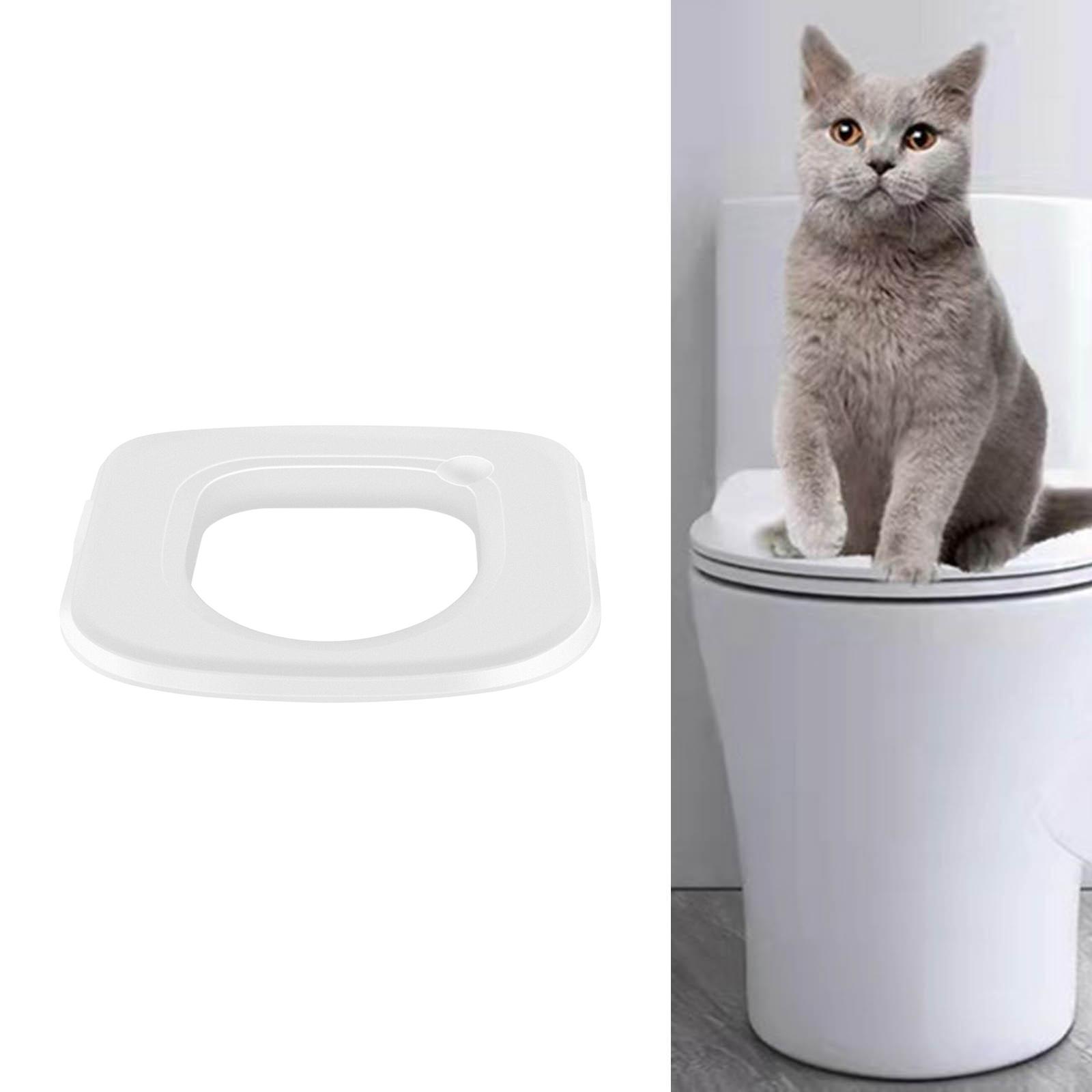Cat Toilet Training Exterior Holder Cover Durable Rabbit Cat Toilet Trainer