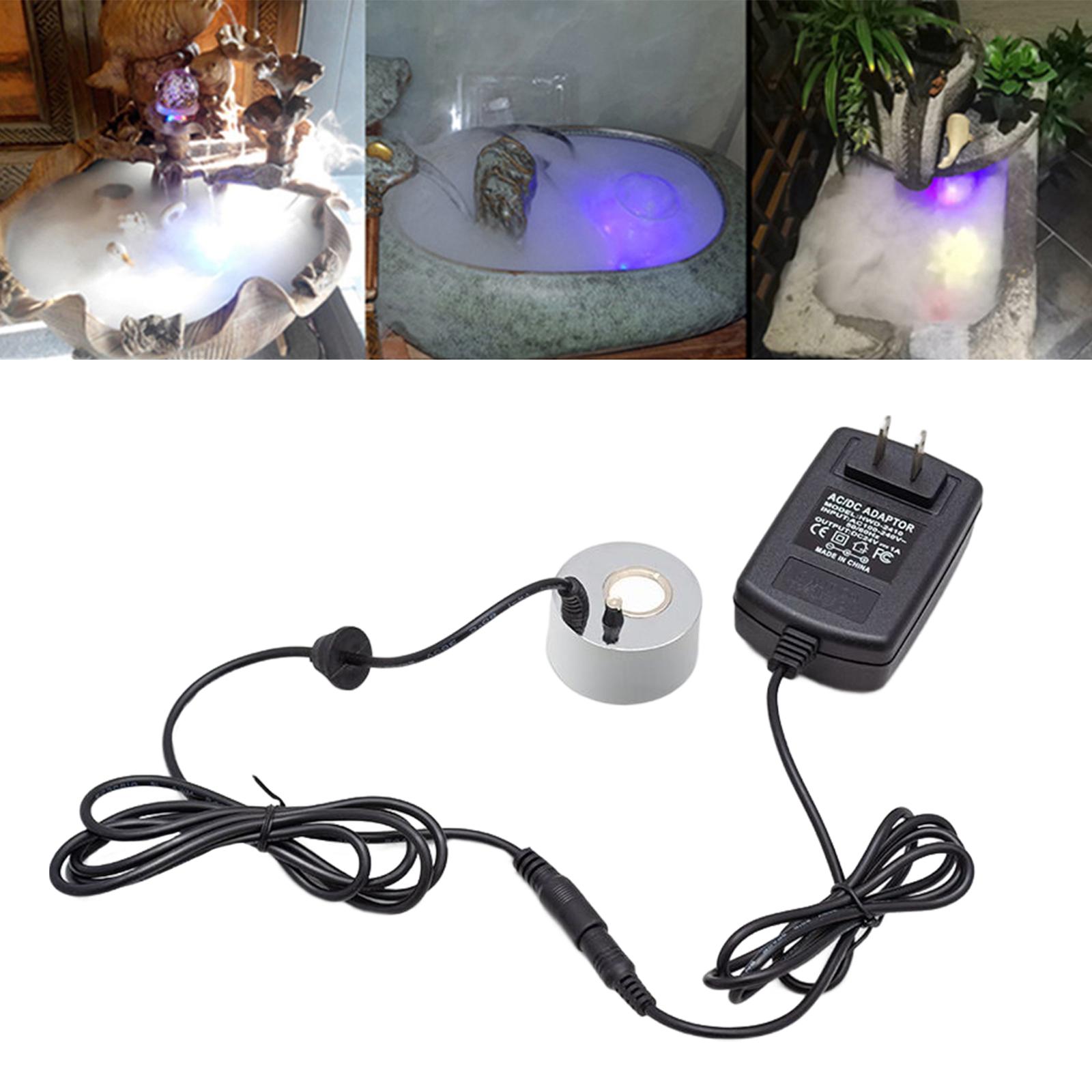Electric Ultrasonic Mist Maker Atomization for Water Fountain Birdbath US