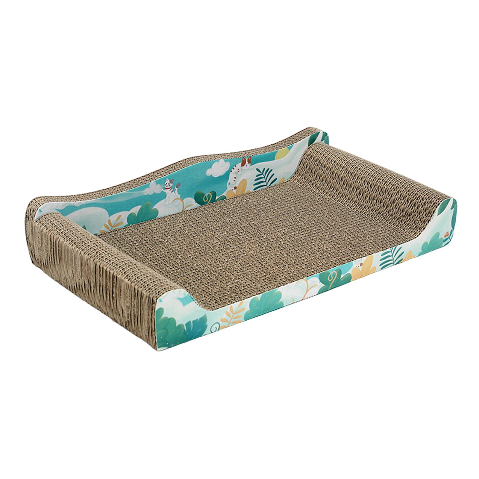 Cat Scratcher Bed Blue