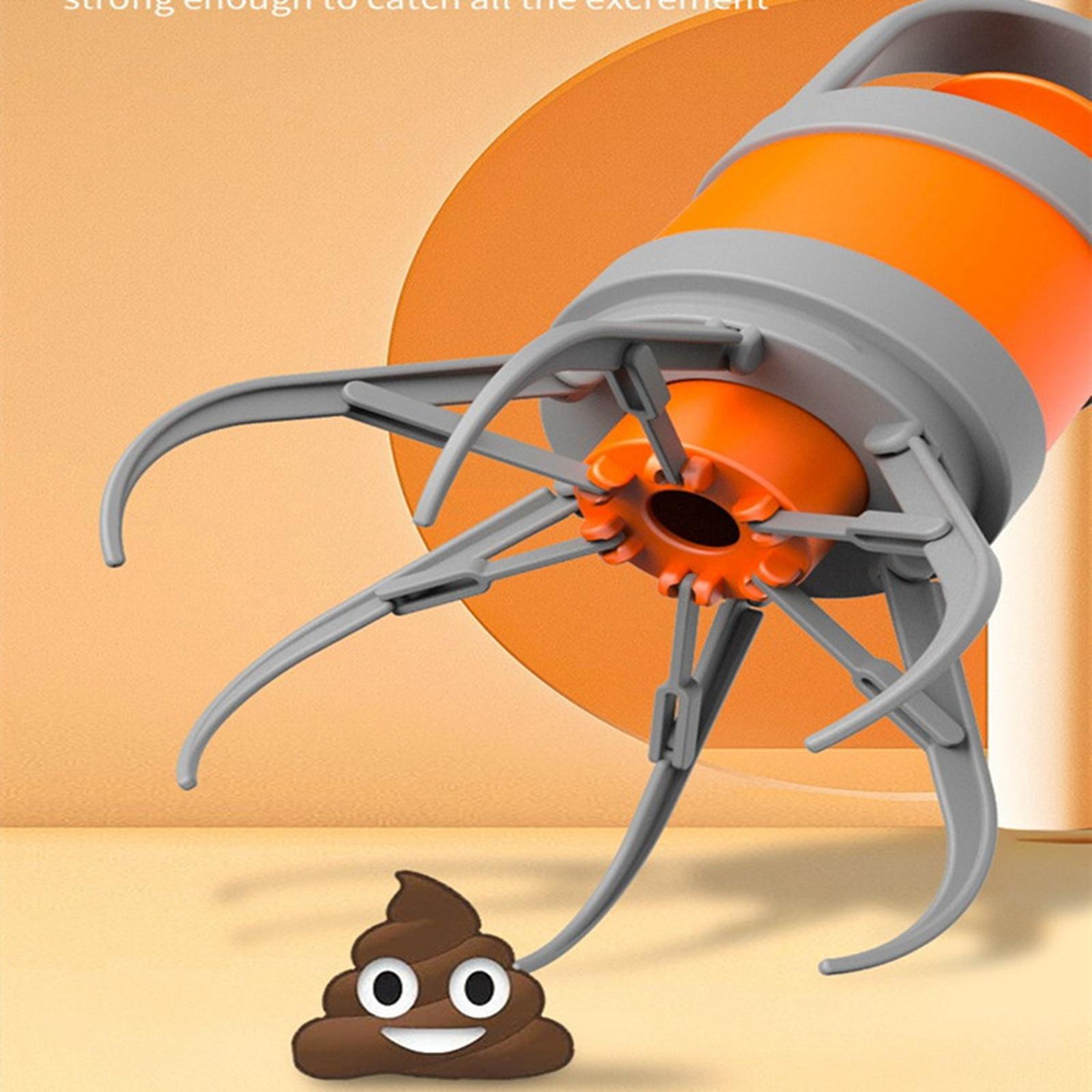 Dog Stool Scooper Waste Bag Dispenser Garbage Picker for Travel Outside