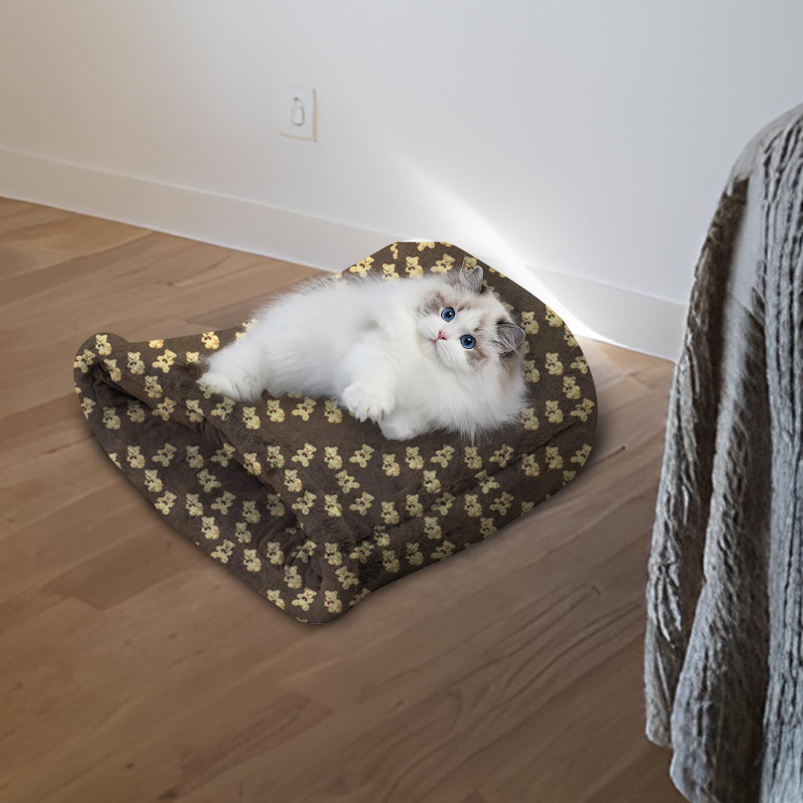 Cat Sleeping Bag Autumn Winter Hideaway for Kitten Pomeranian Chihuahua bear