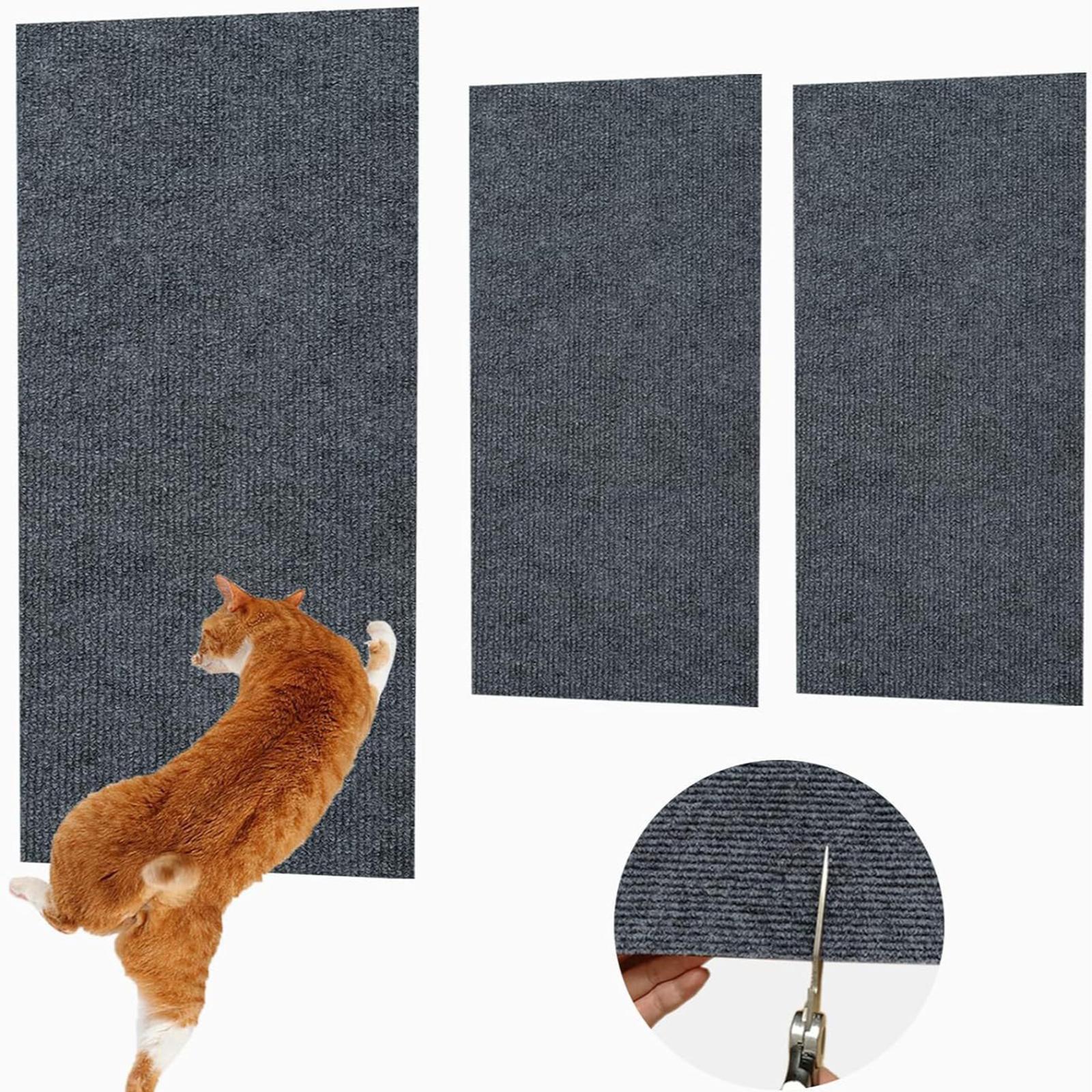 Cat Scratching Mat Versatile Use Furniture Protection Pet Supplies Trimmable L