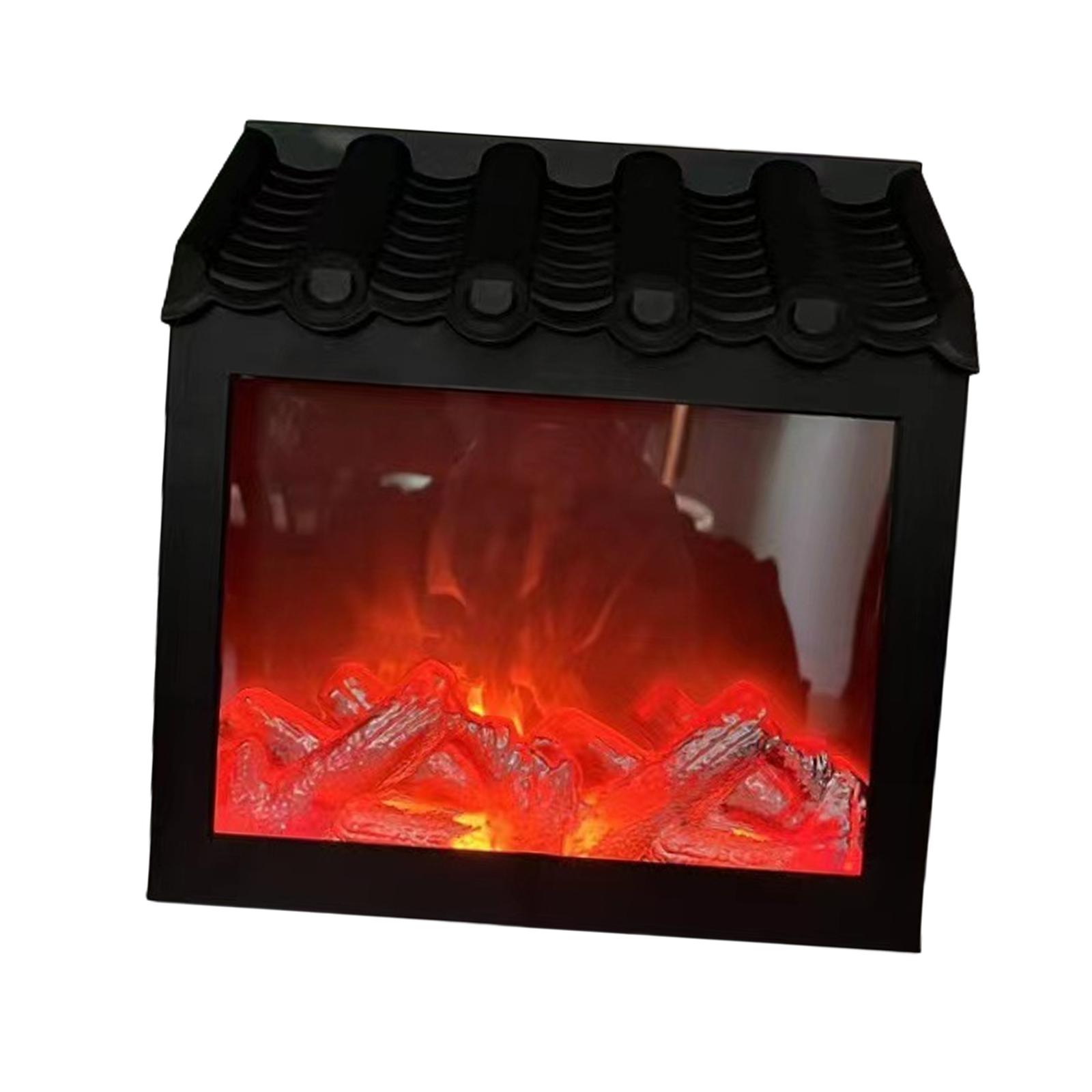 Fireplace Lantern LED Flame