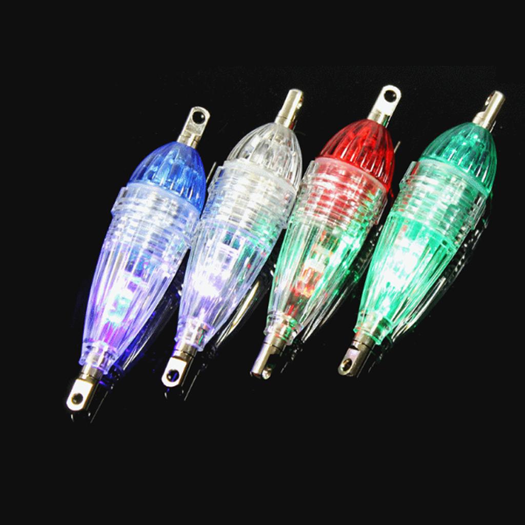 Deep Drop Underwater Fish Attracting Lure Light LED Fishing Flash Baits